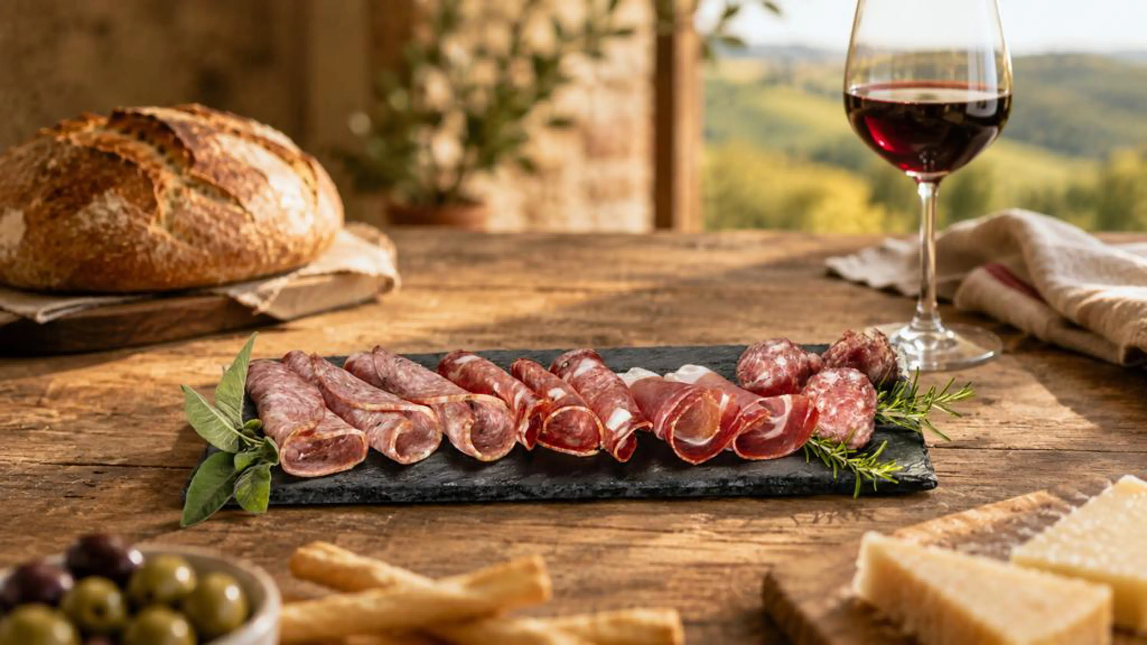Tuscan cured meat board: what to include and how to assemble it