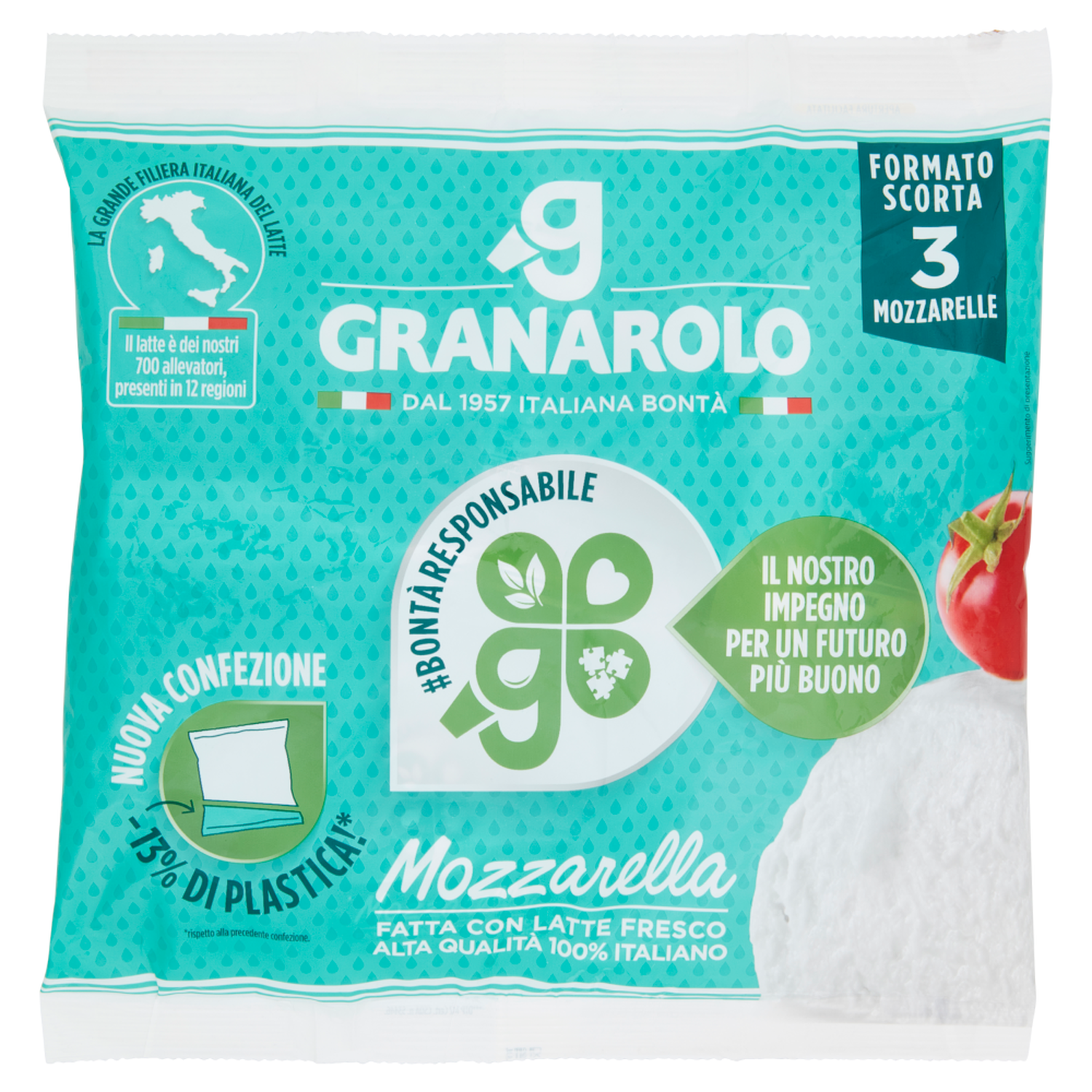 Mozzarella, three-pack