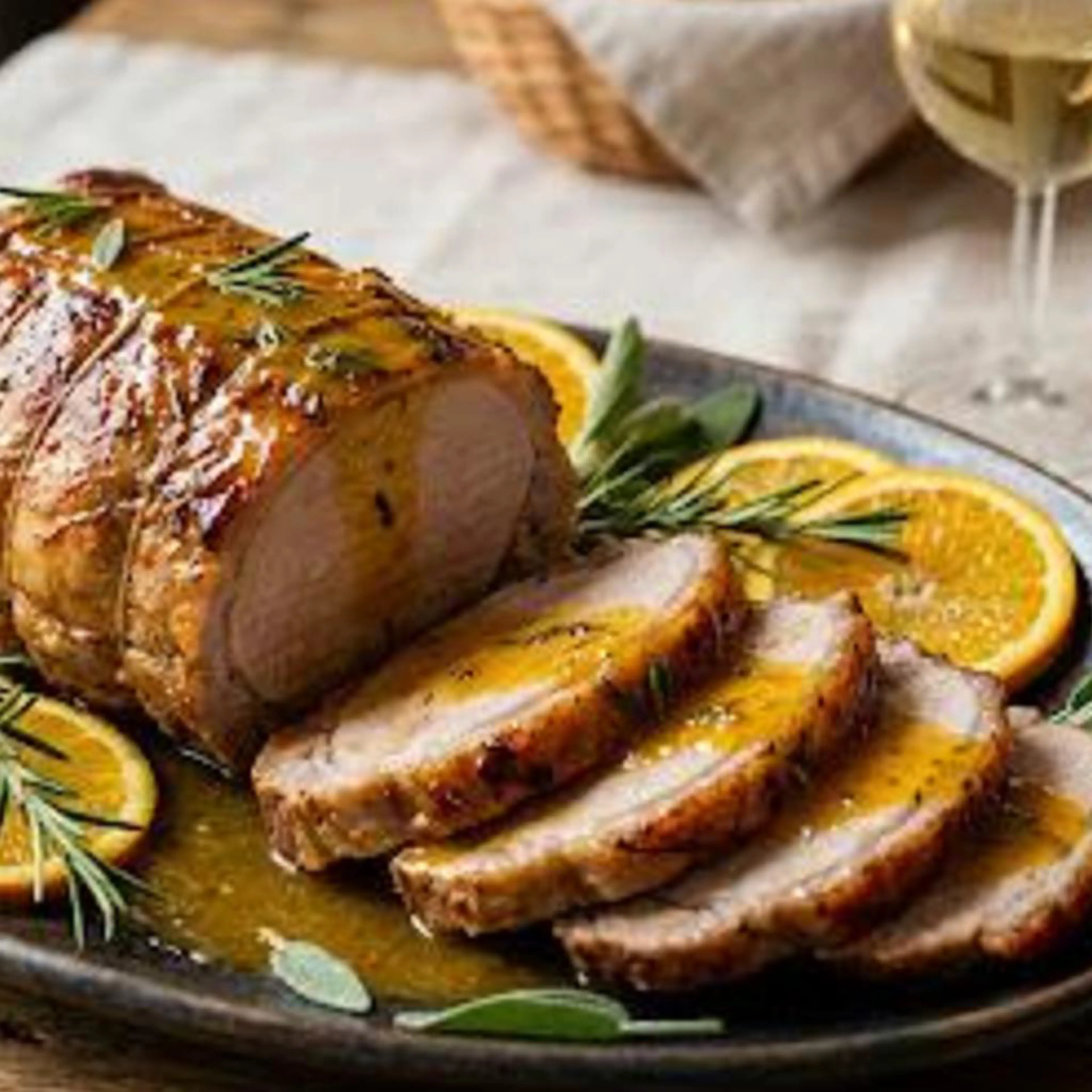 Orangenbraten