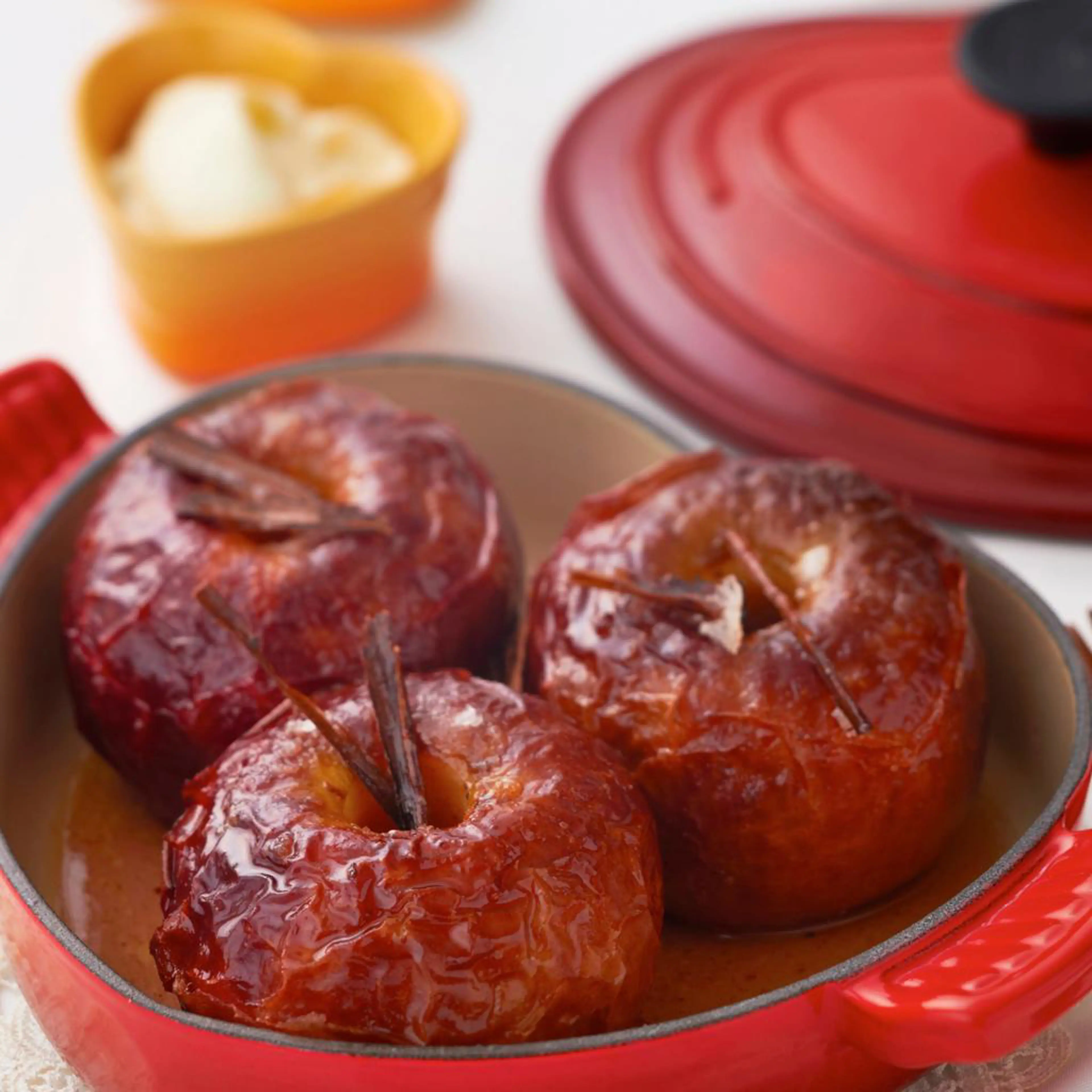 Apples with Marsala