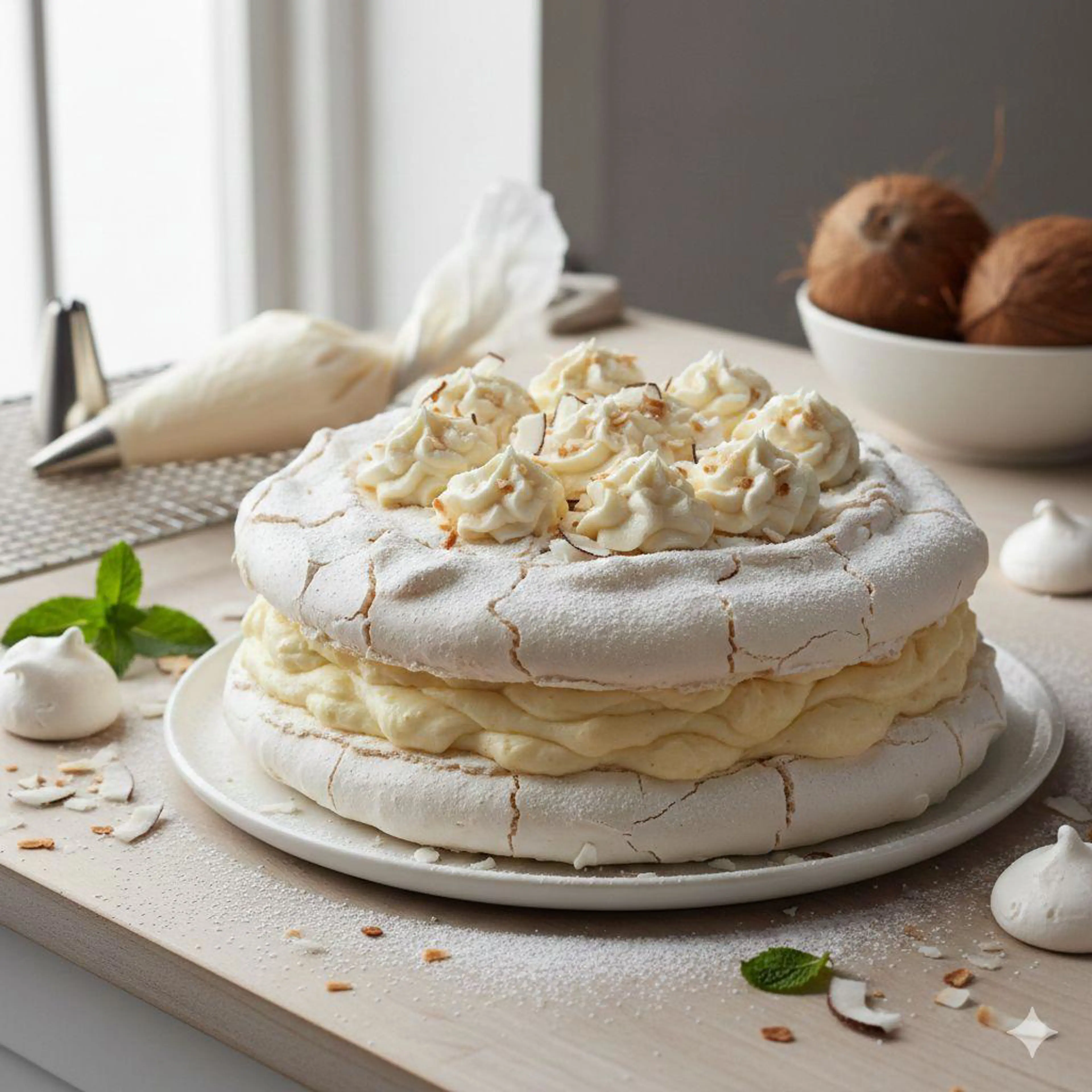 Merengue de coco