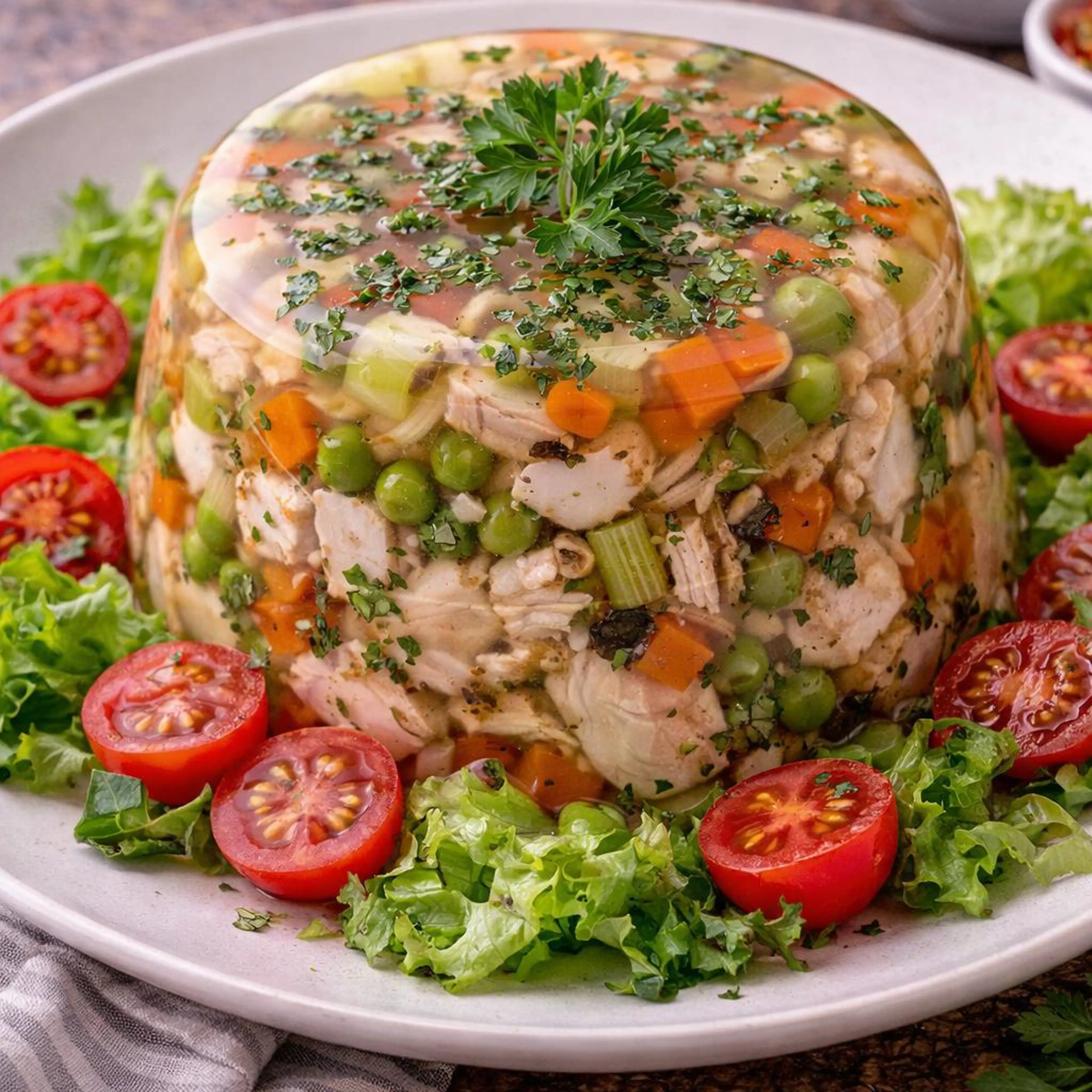 Aspic di pollo