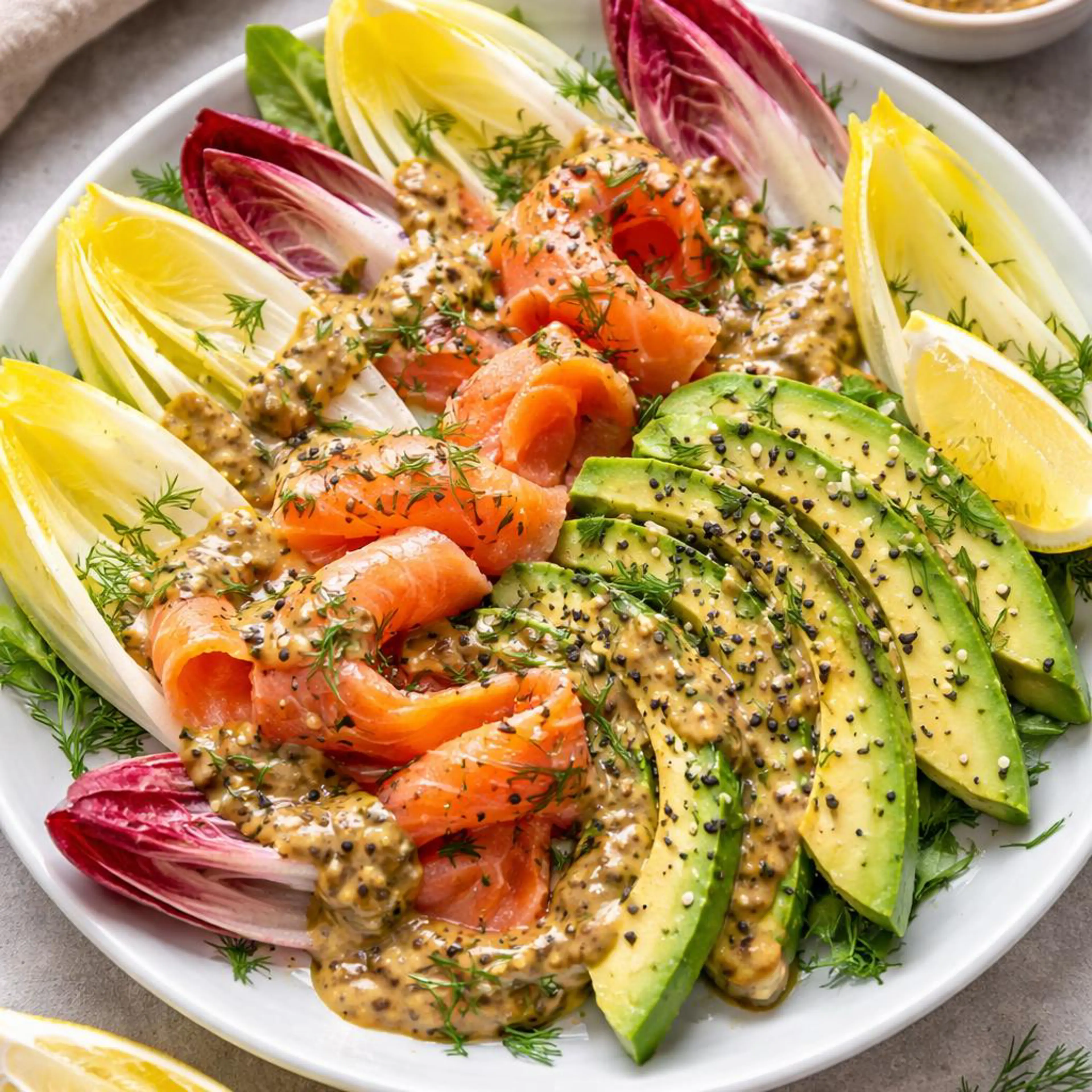 Avocado with Salmon