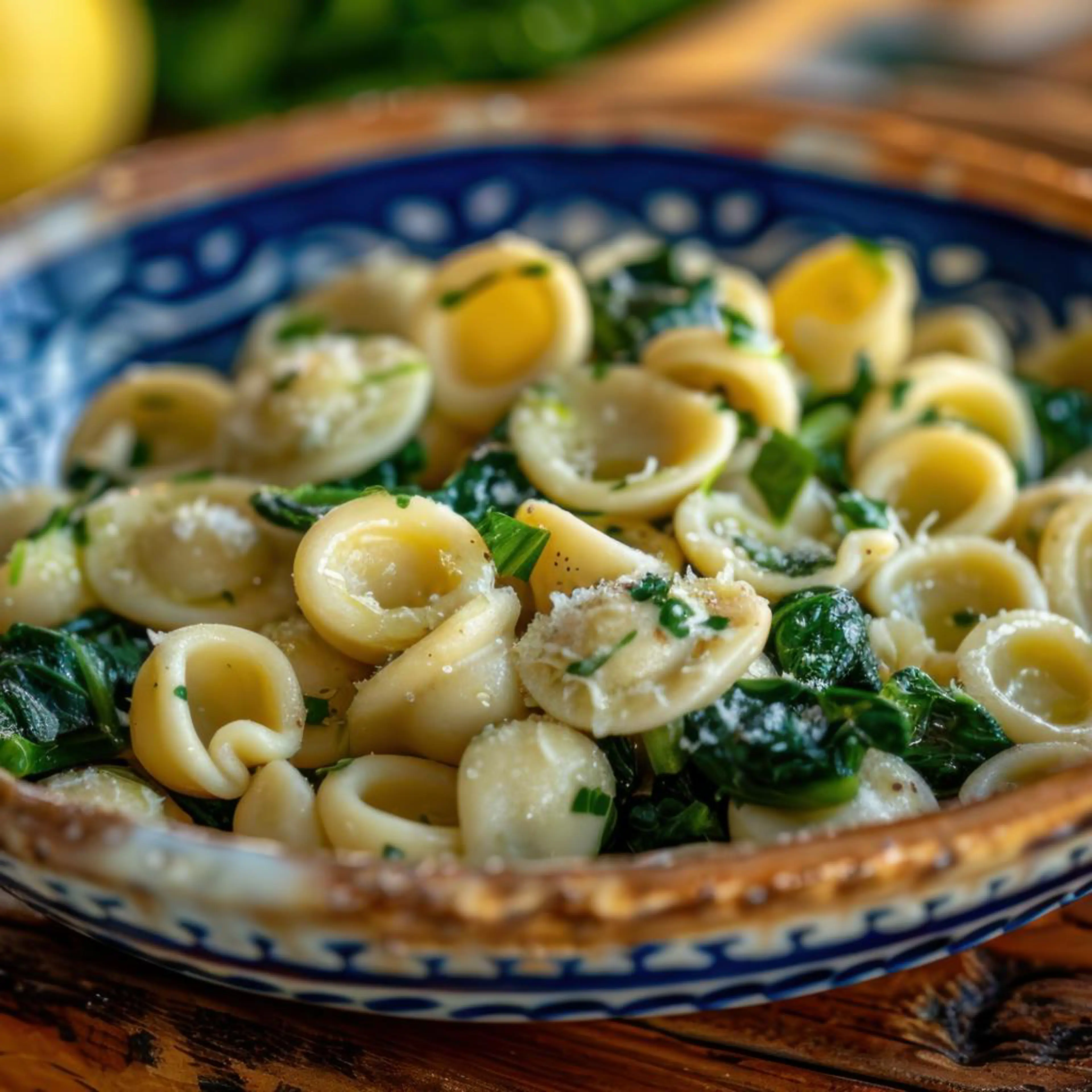 Orecchiette mit Stängelkohl