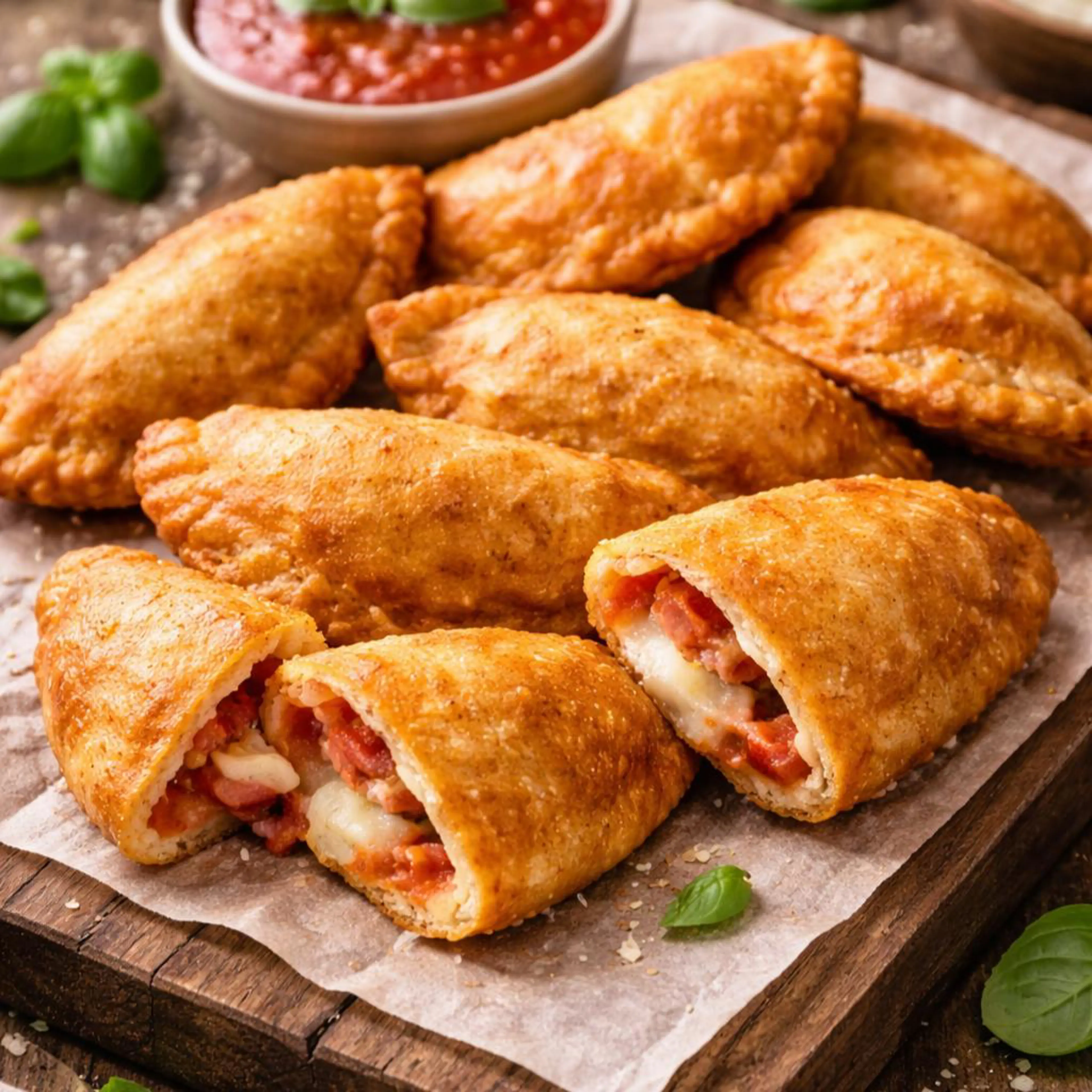 Roman-style panzerotti