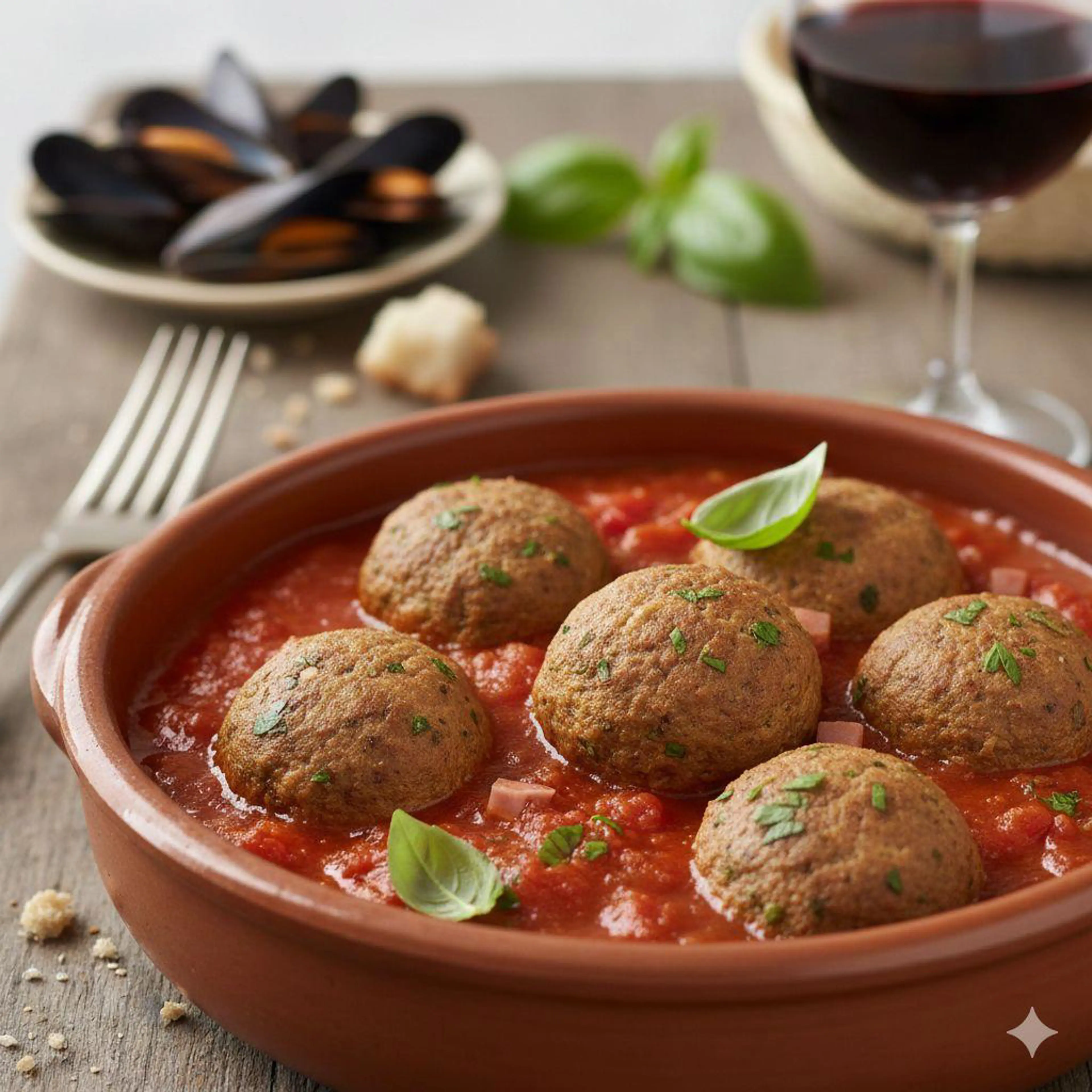 Mussel Meatballs