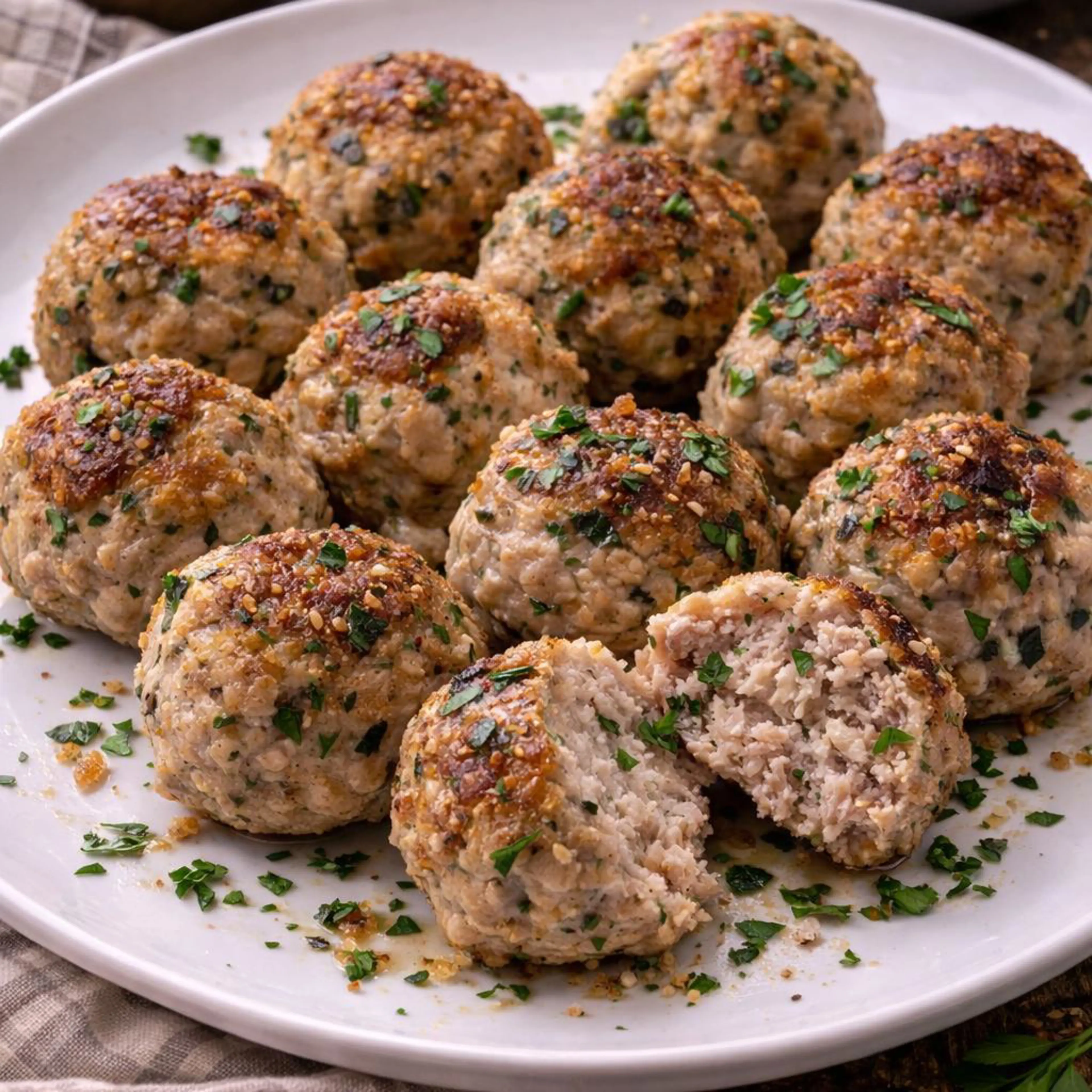 Fresh Tuna Meatballs