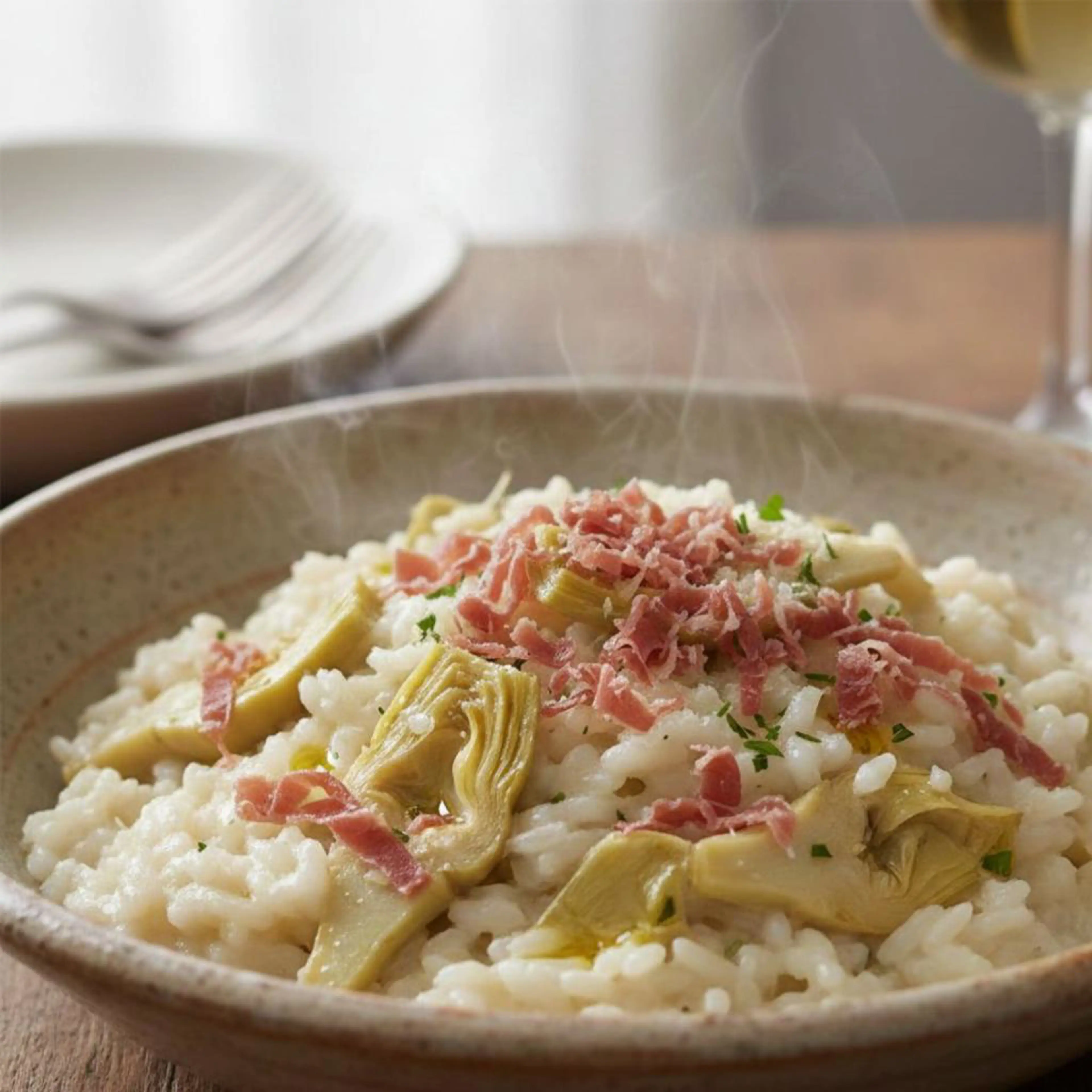 Risotto mit Artischocken nach toskanischer Art