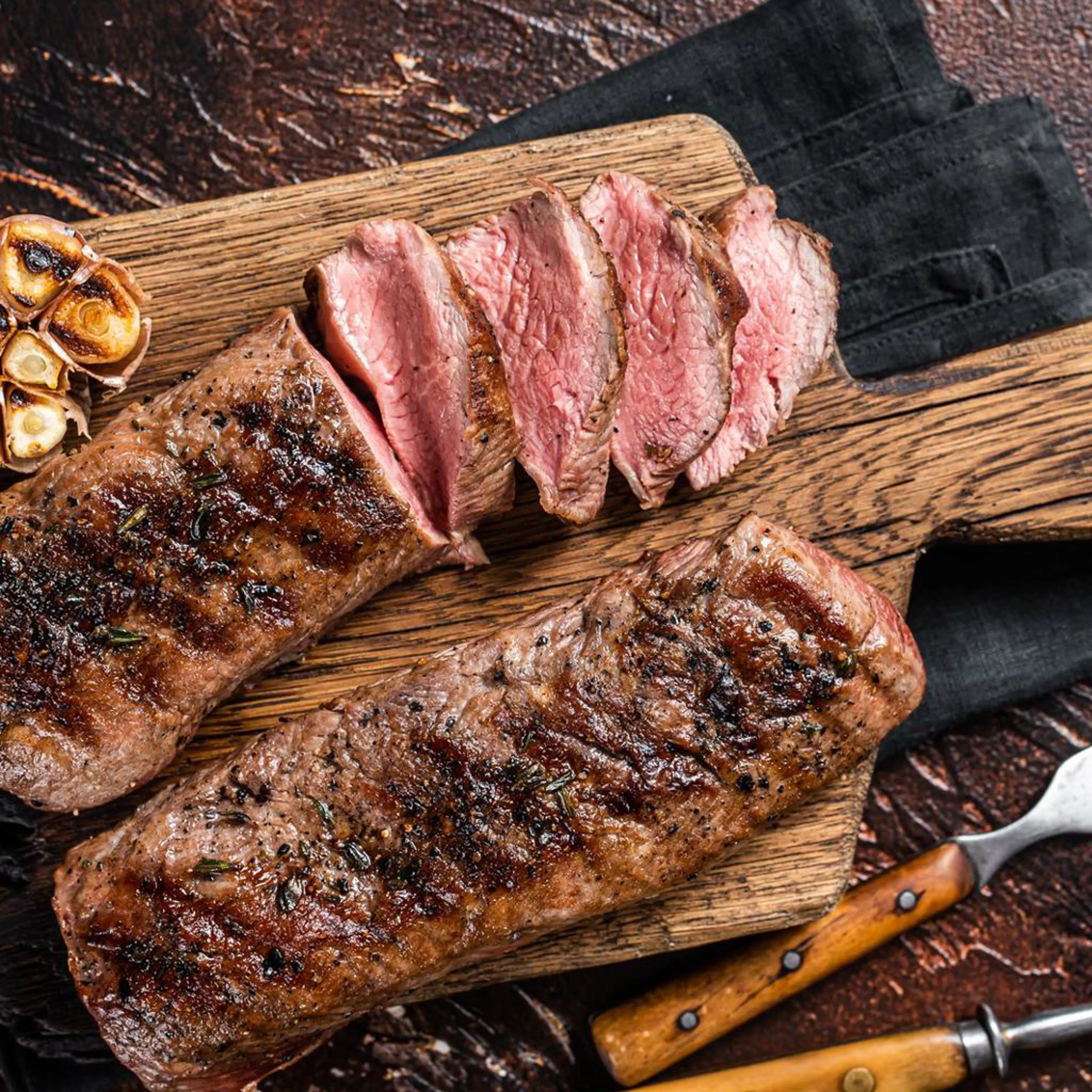 Black pepper roast beef