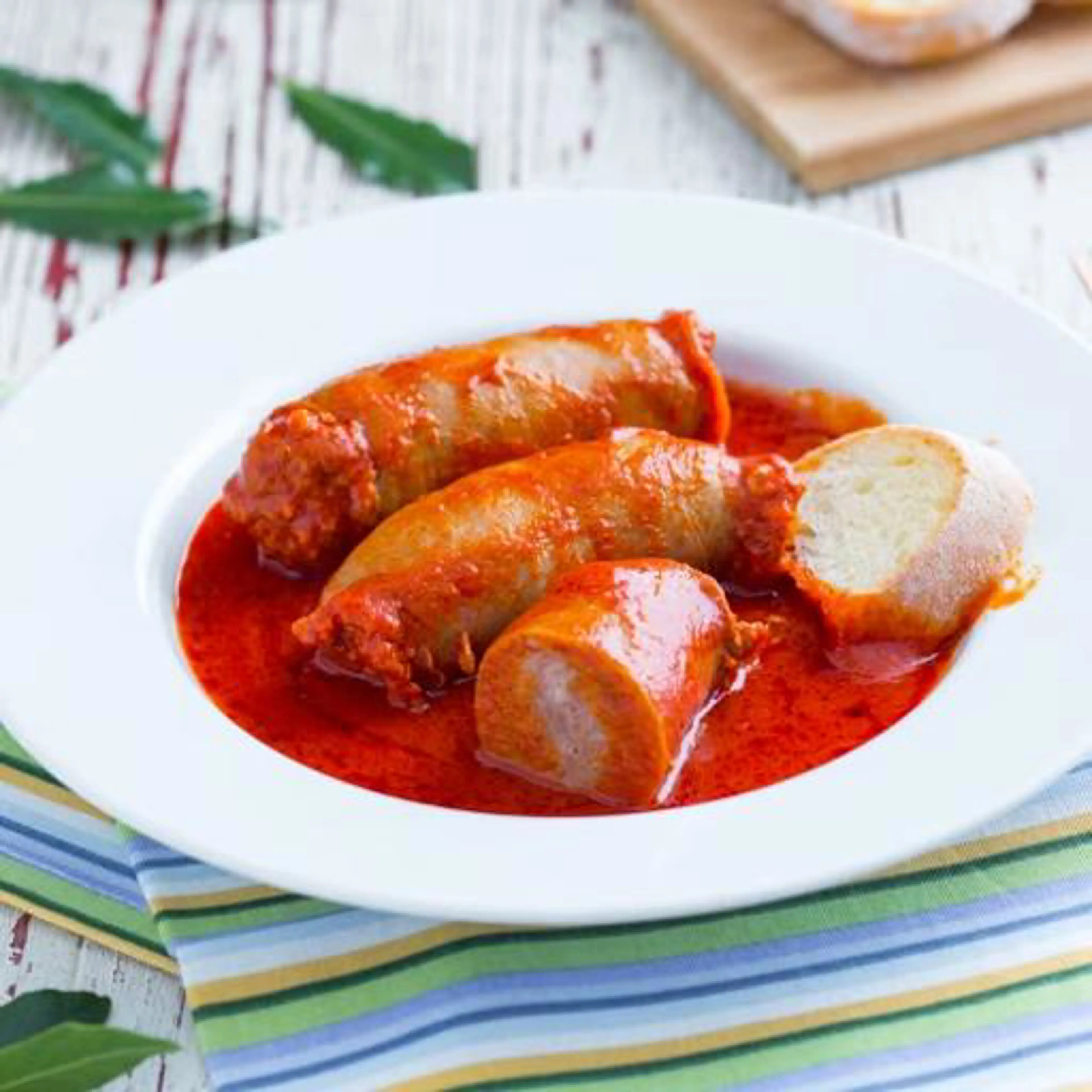 토마토 소시지