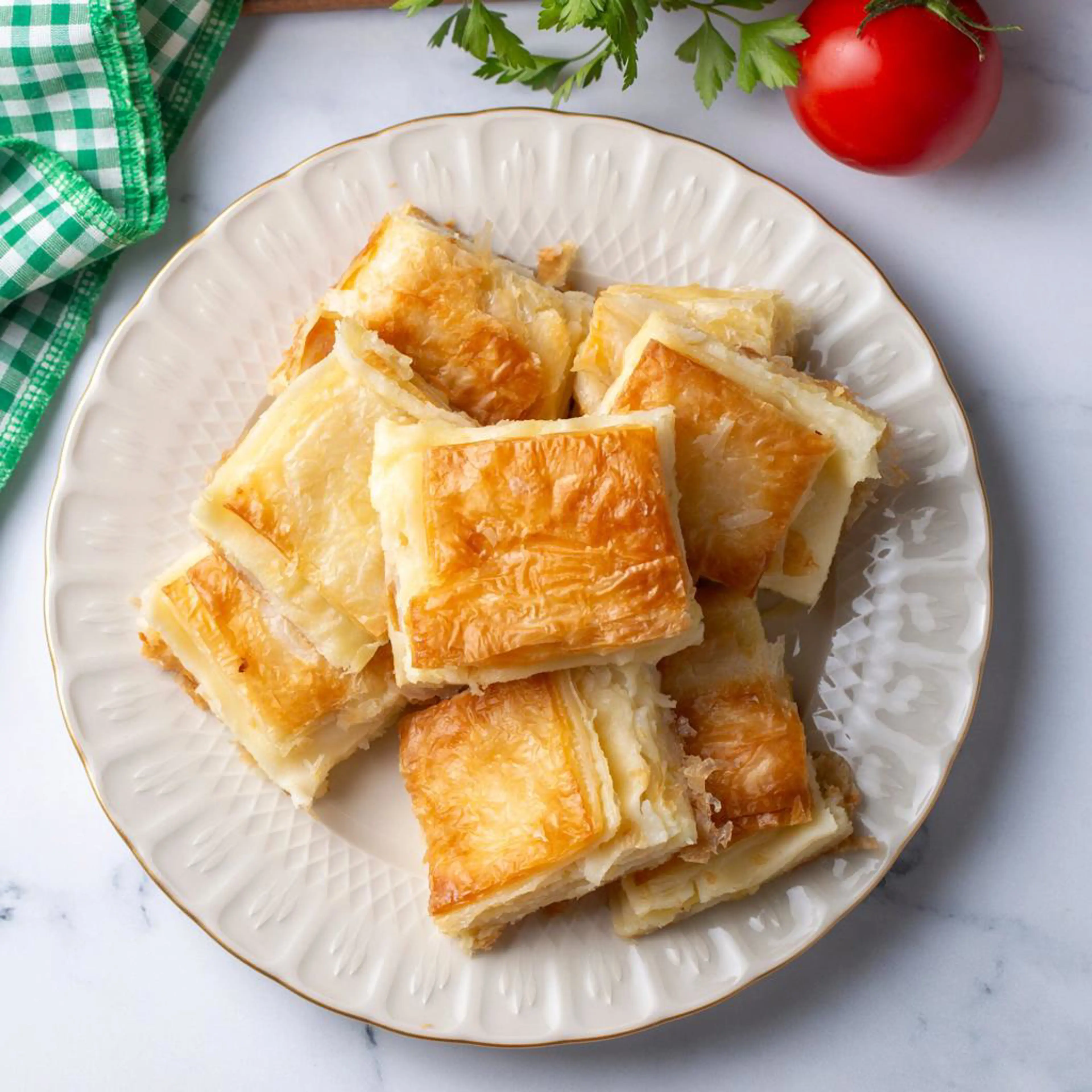 Слойки с сыром