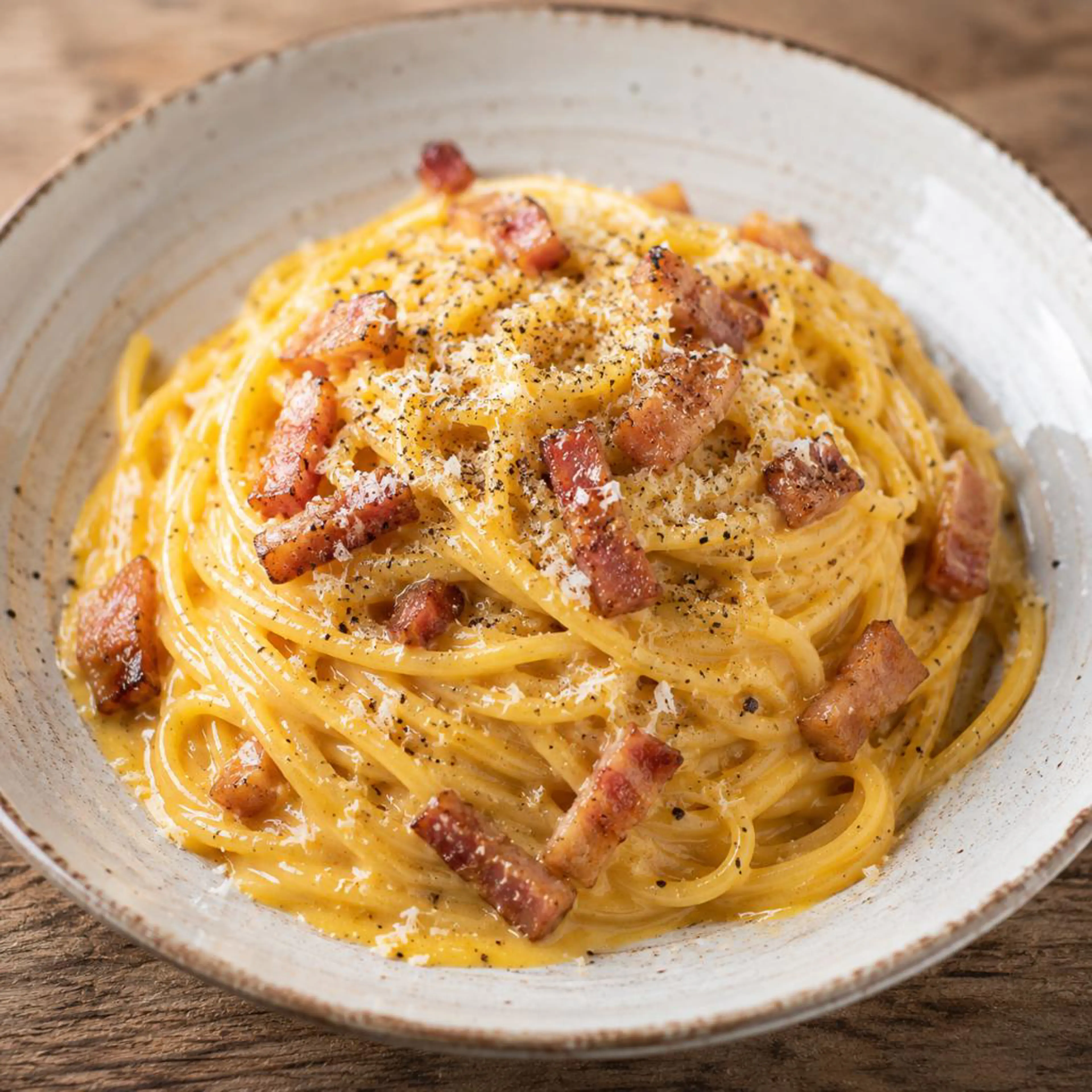 Espaguete à carbonara