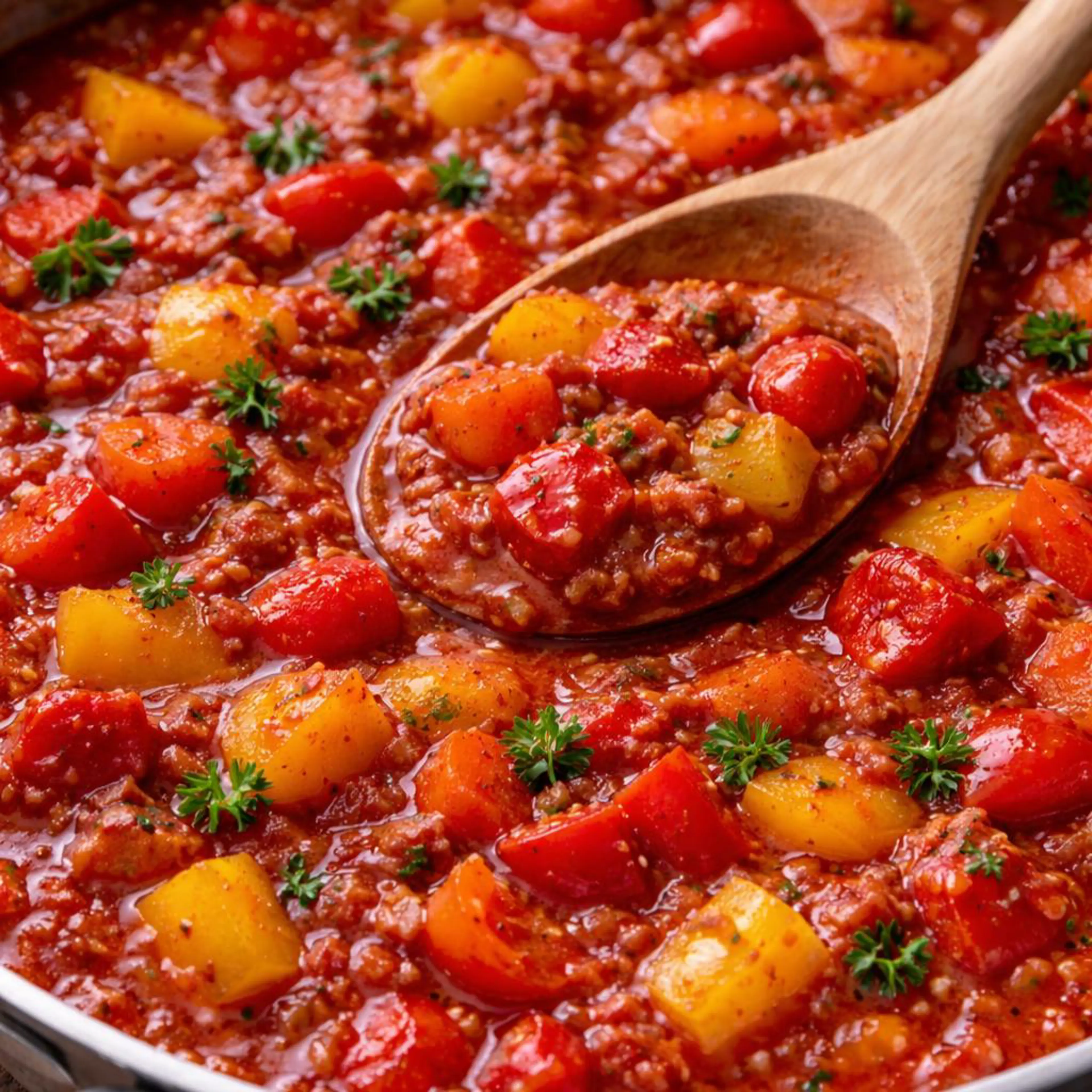Bell pepper sauce