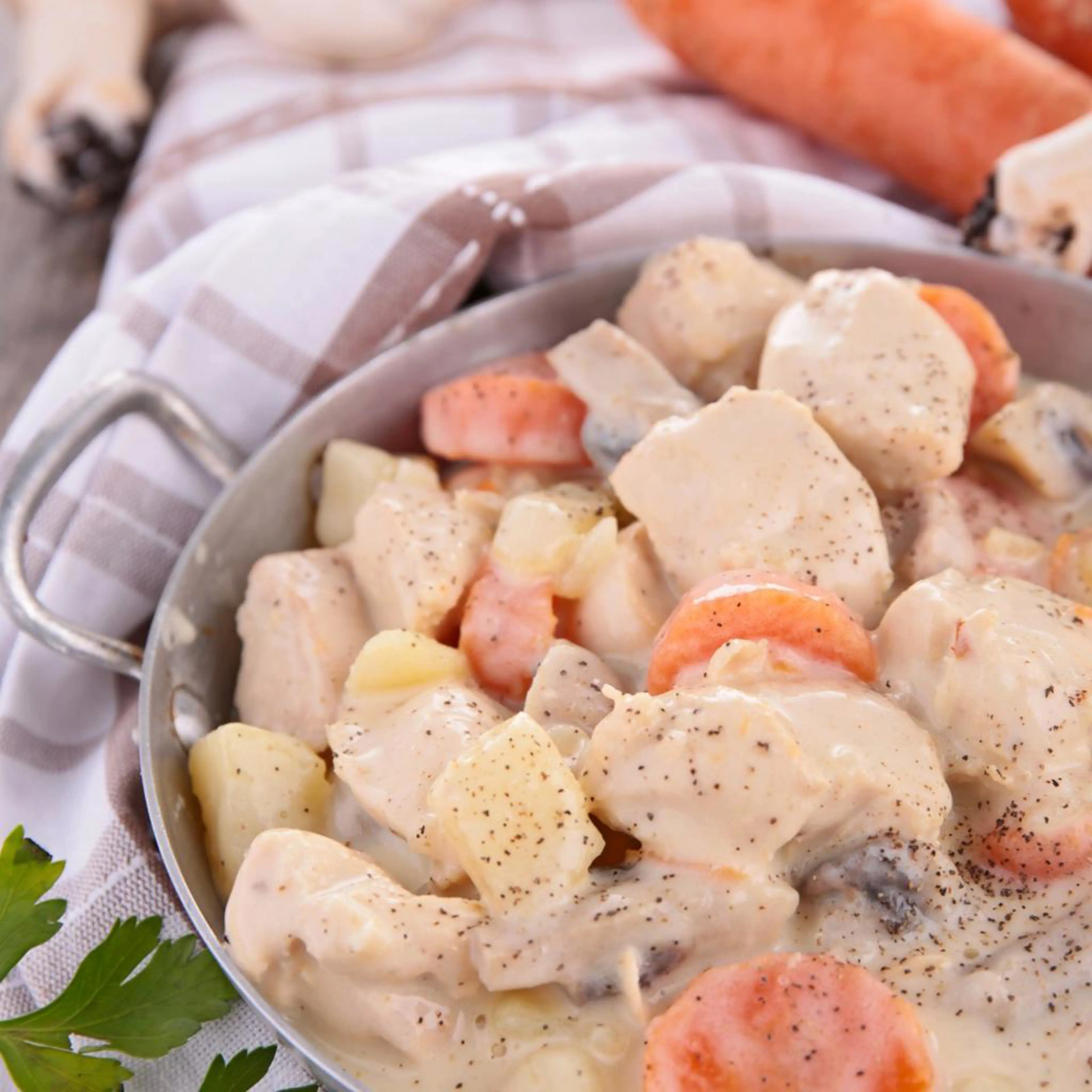 Blanquette di tacchino