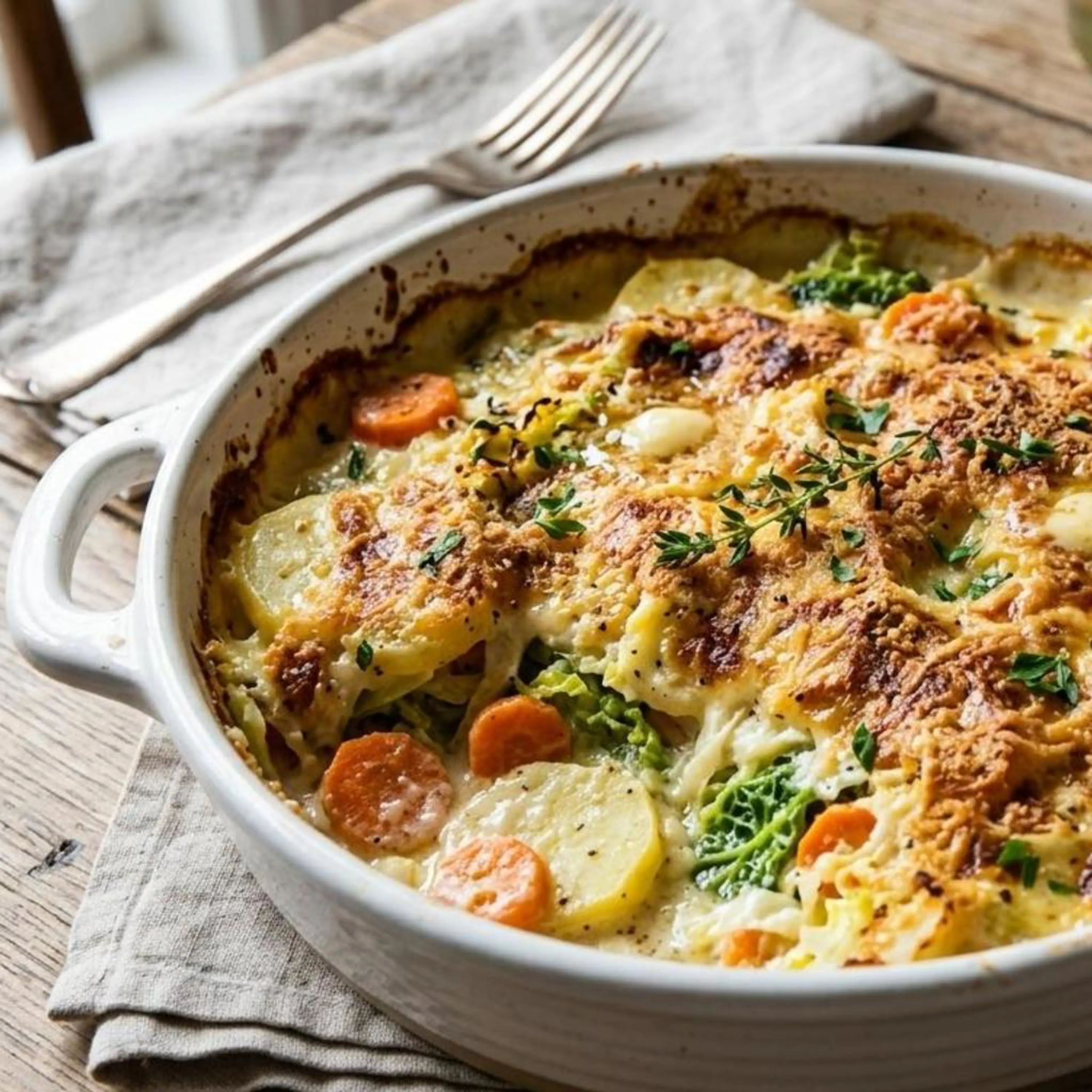 Gratinated Vegetables