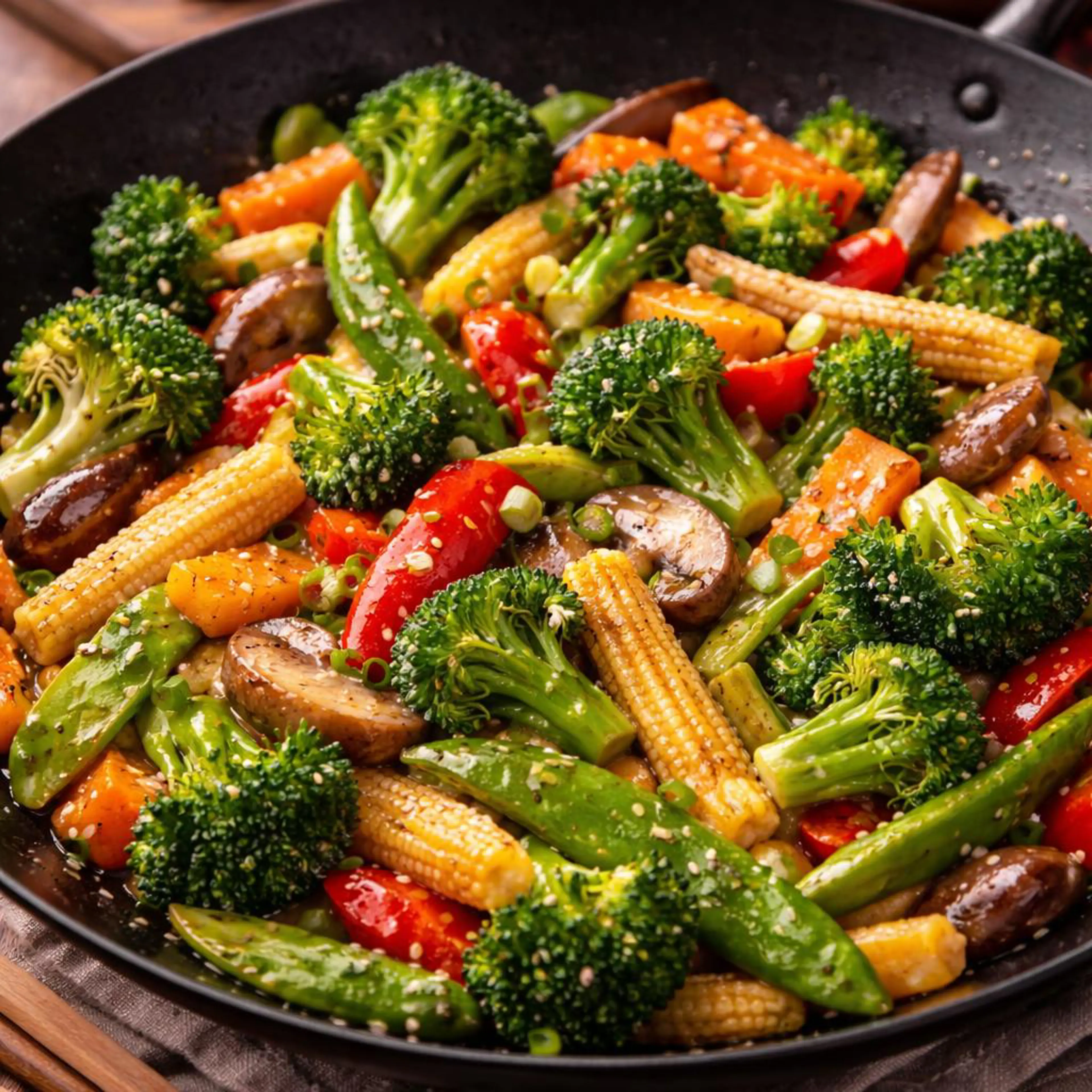 Chinese Stir-Fried Vegetables