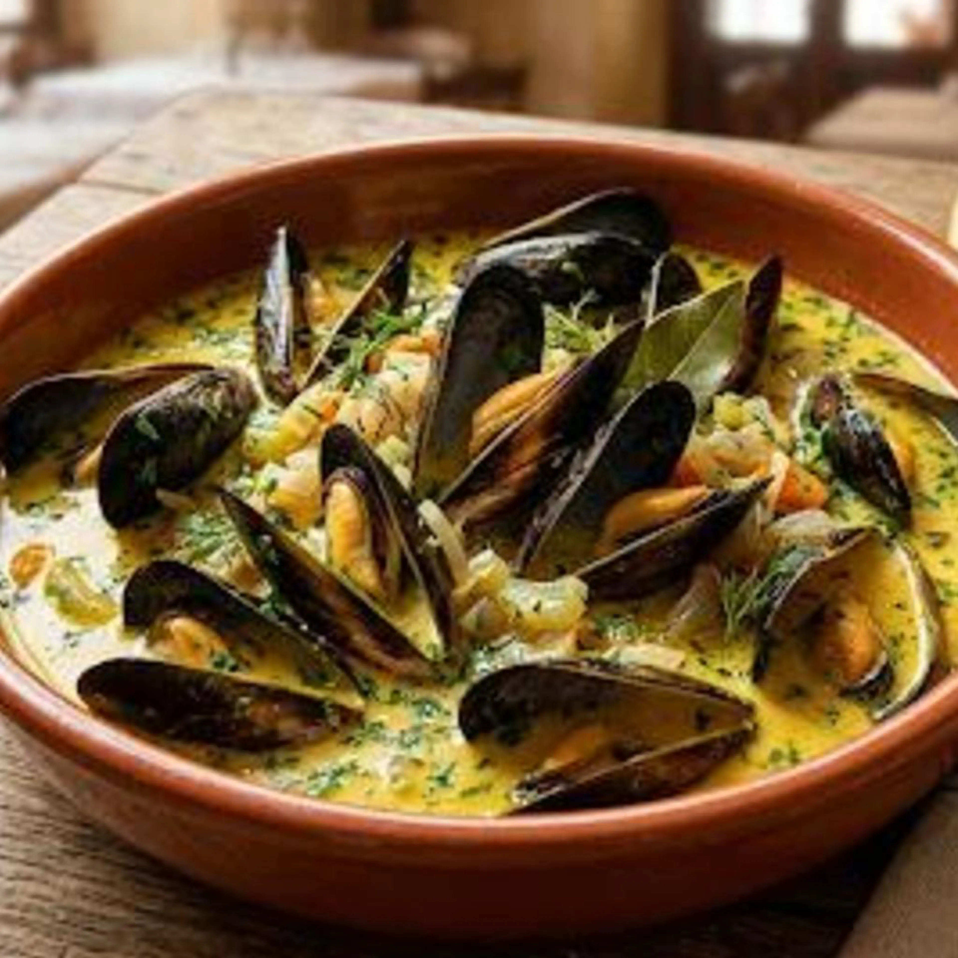 Miesmuschelsuppe