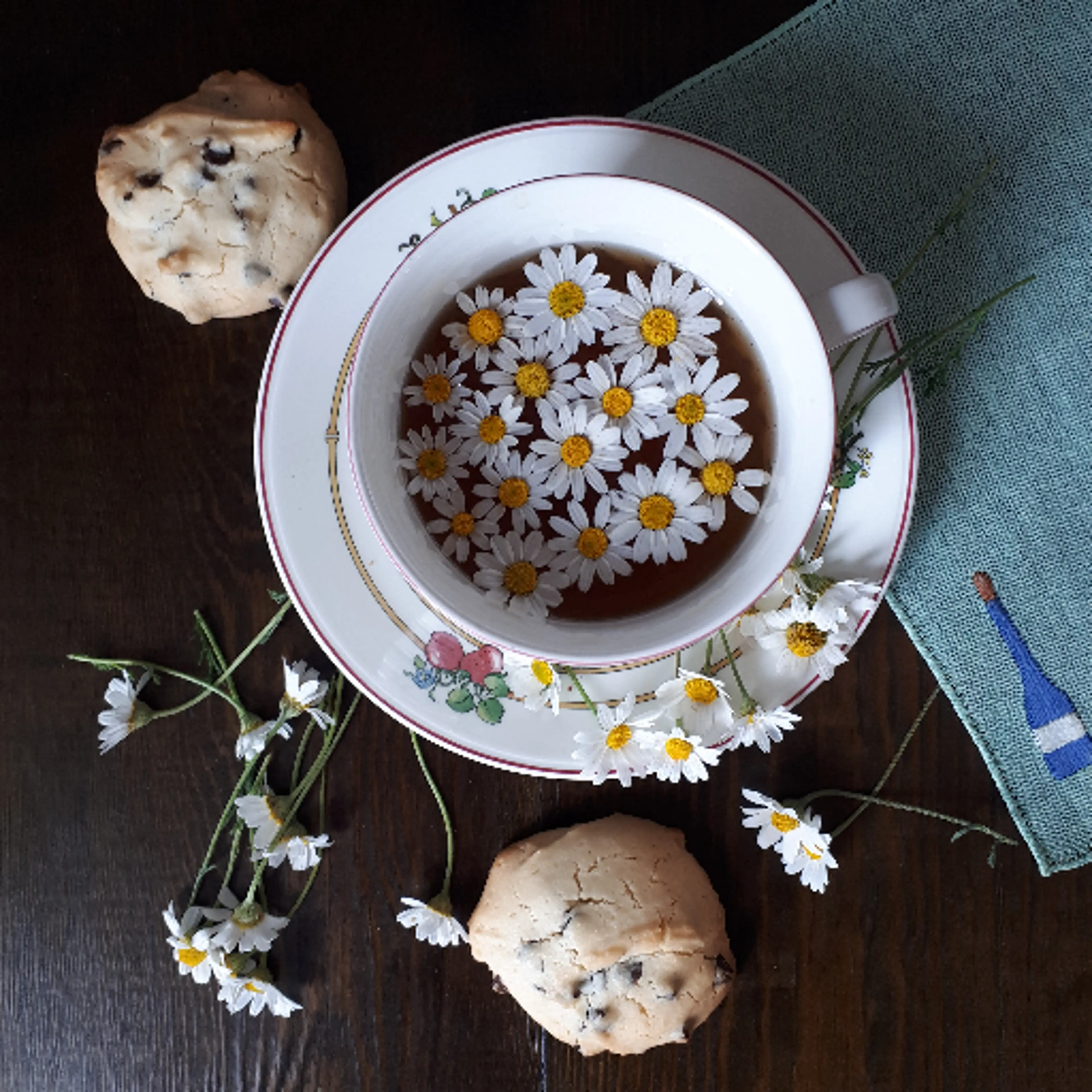 Cookies with chocolate chips