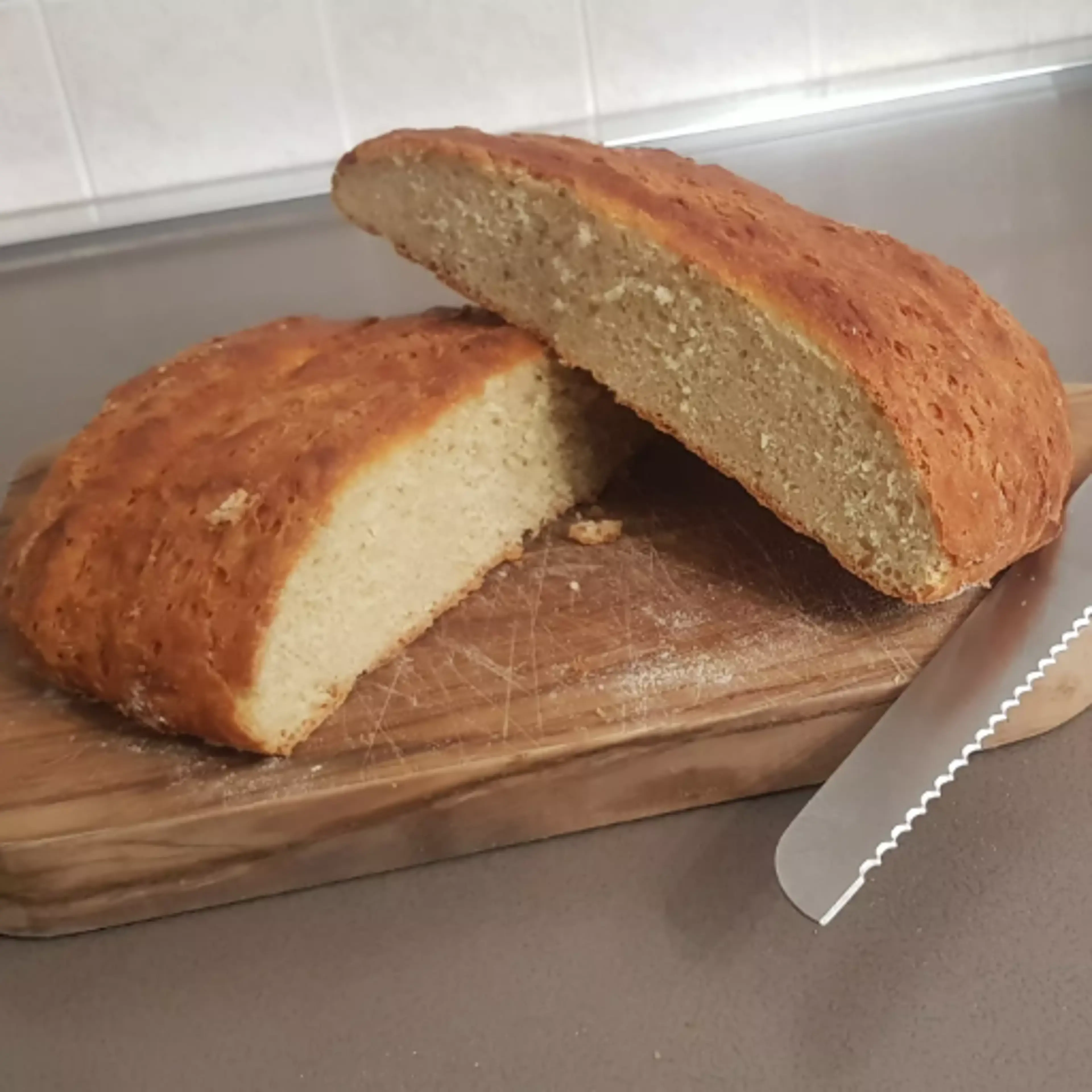 Khorasan wheat bread