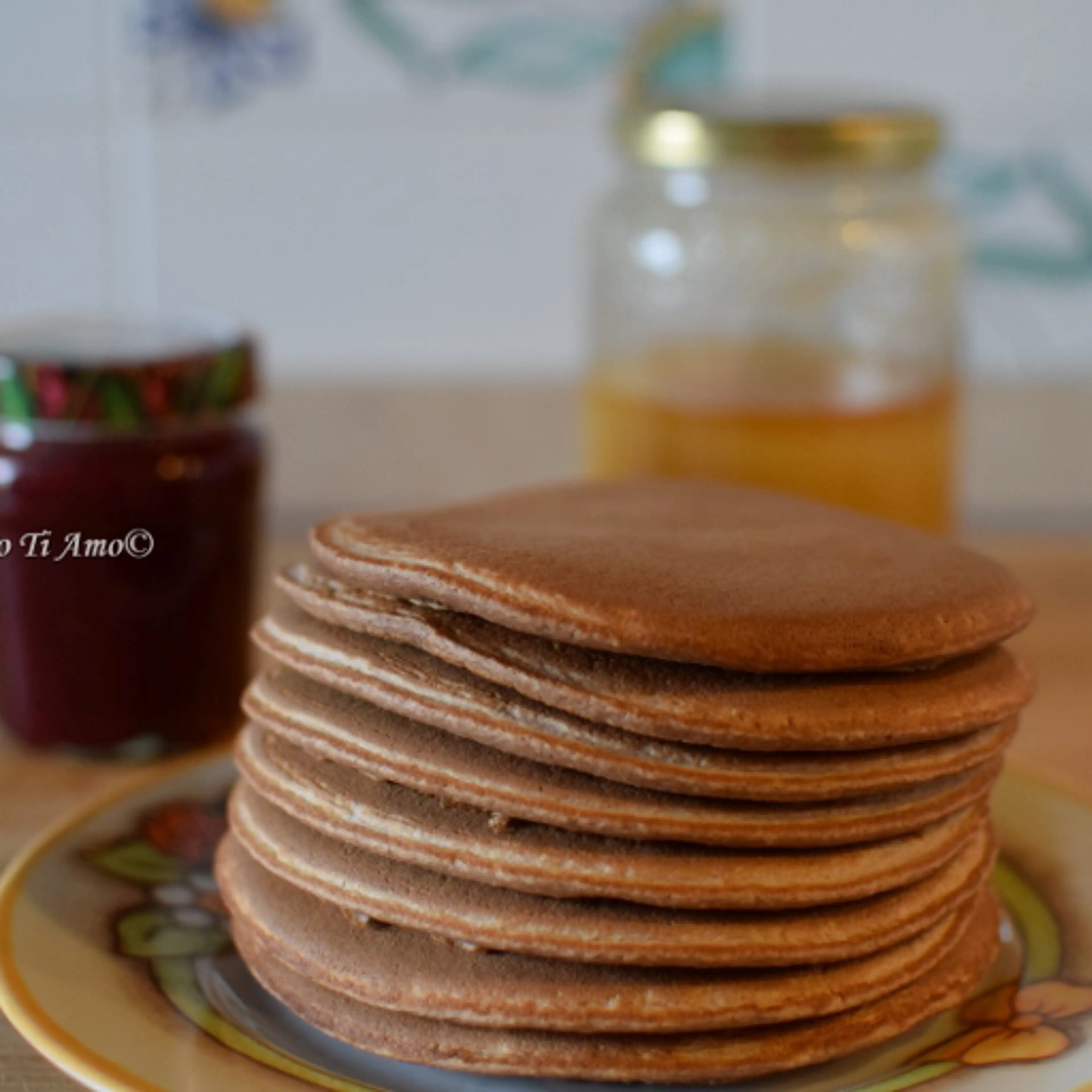 Whole Oat Flour Pancakes