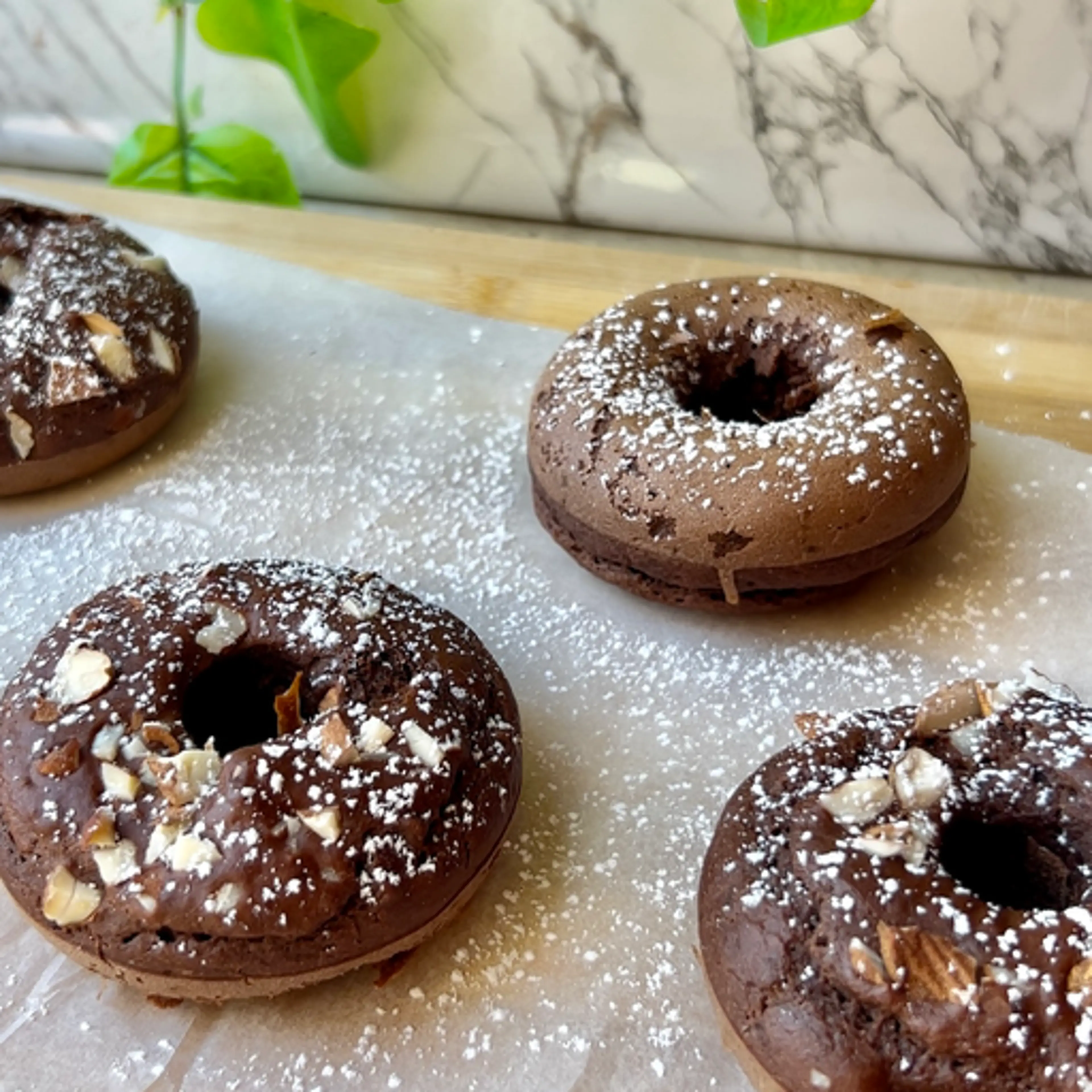 Chocolate doughnuts