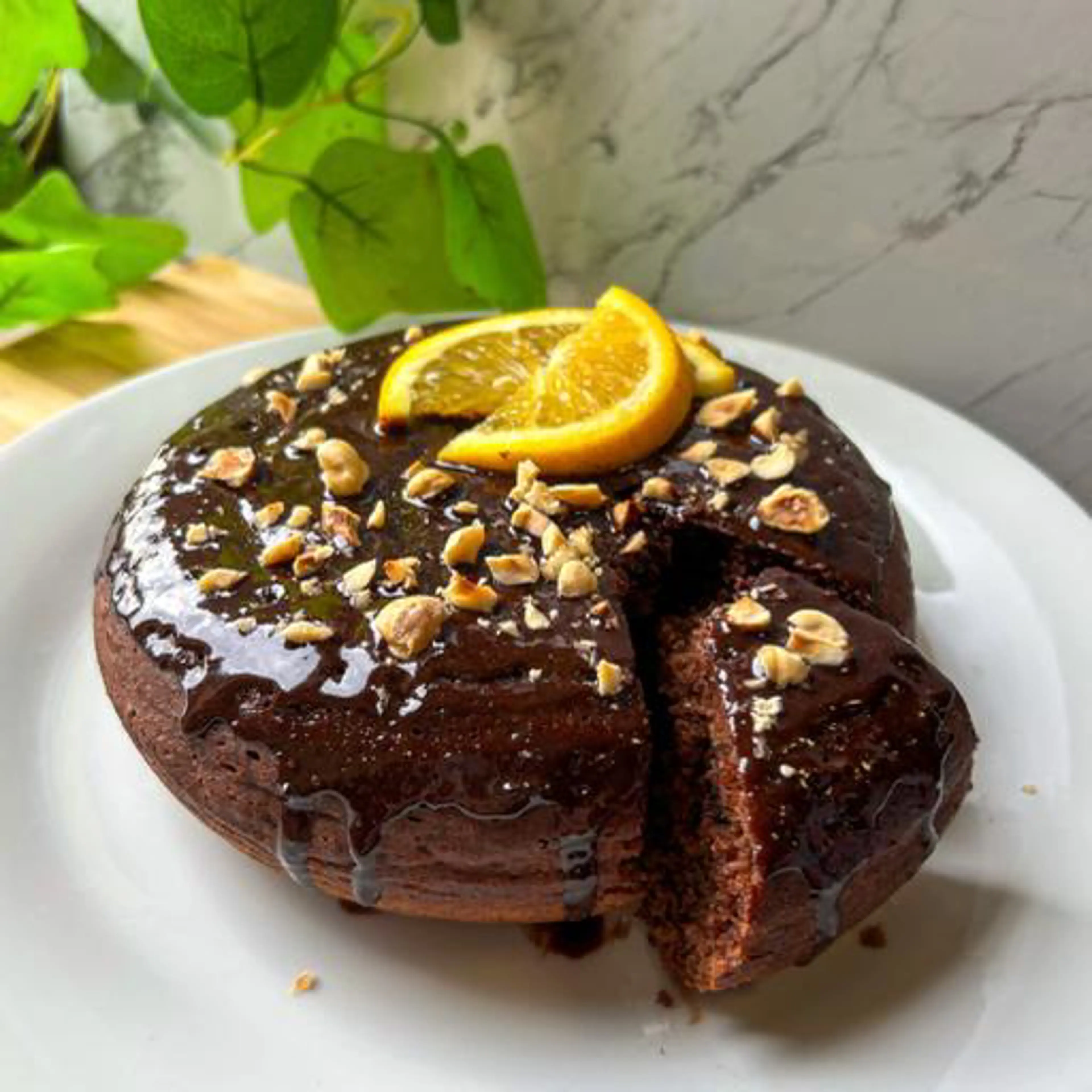 Orange and chocolate cake
