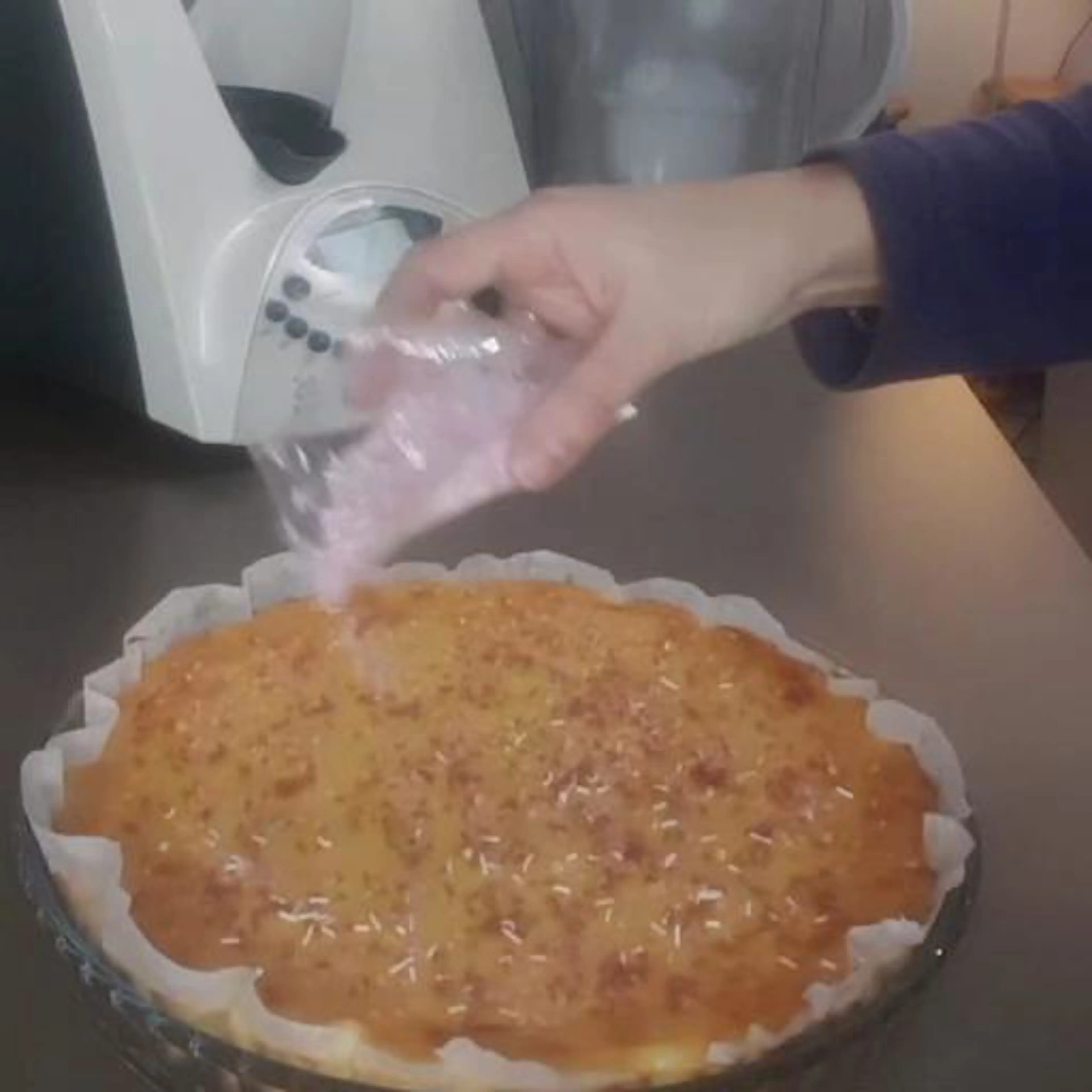 Pumpkin cheesecake