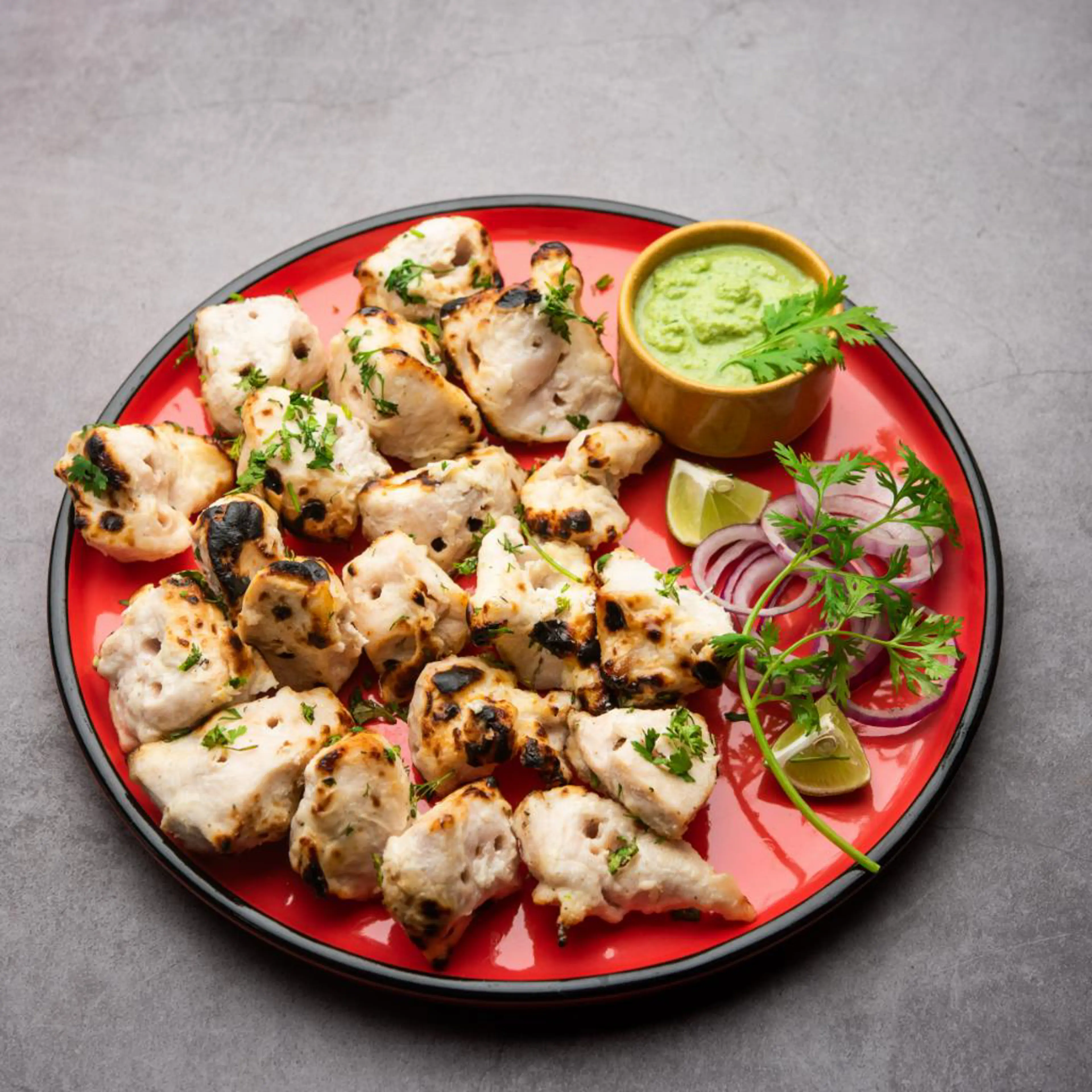 Grilled Chicken with Avocado Sauce