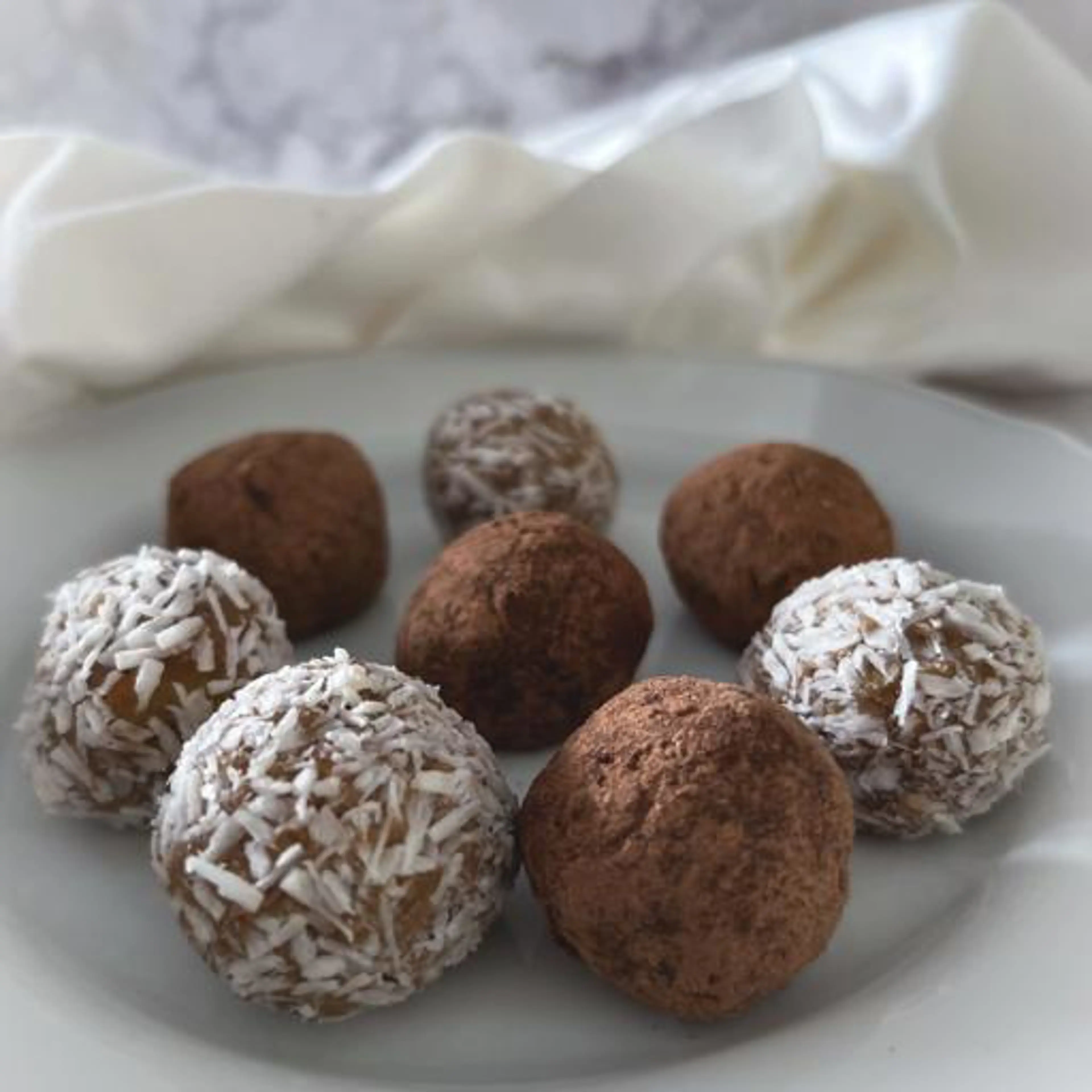 Chestnut flour pralines