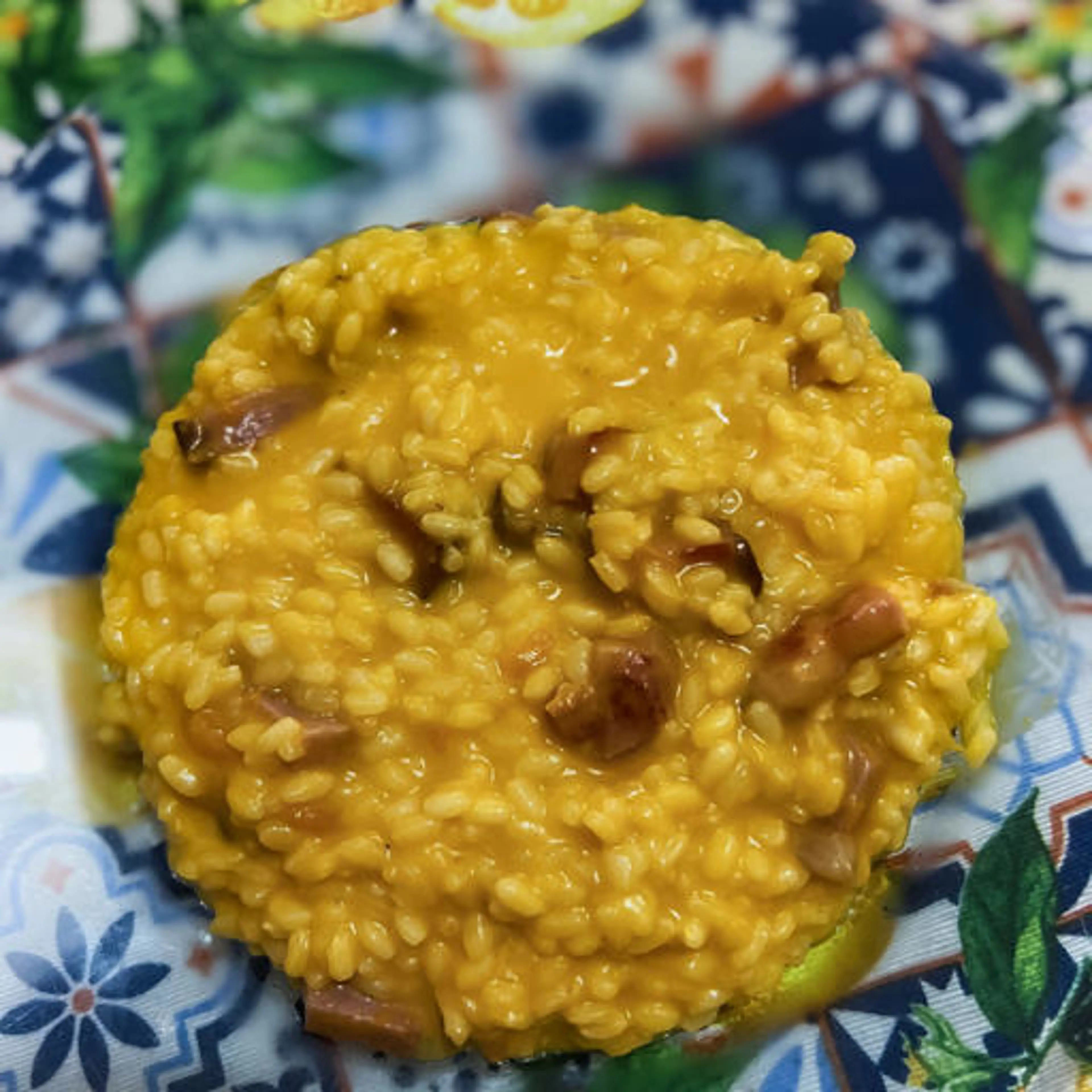 Pumpkin risotto