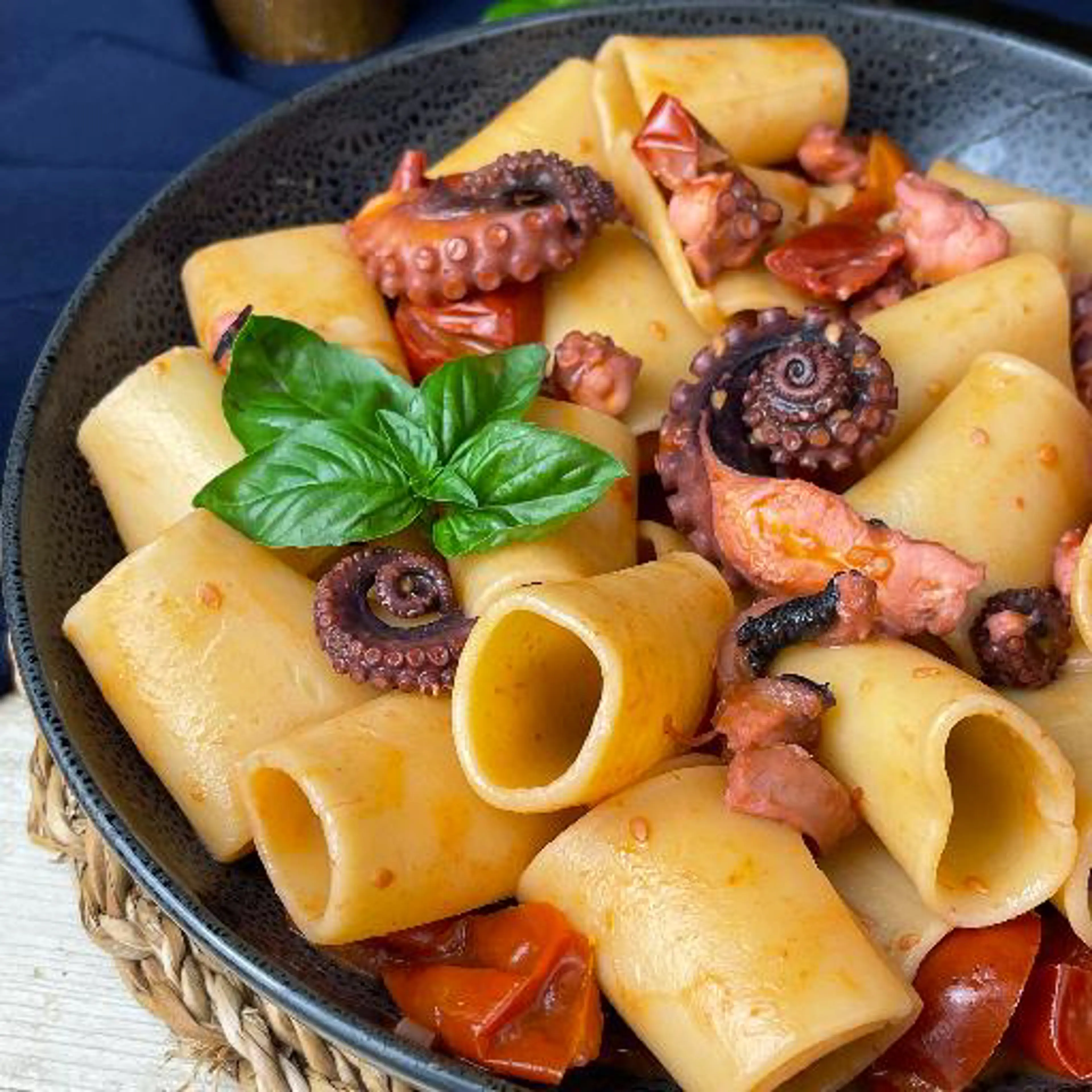 Pasta with pesto