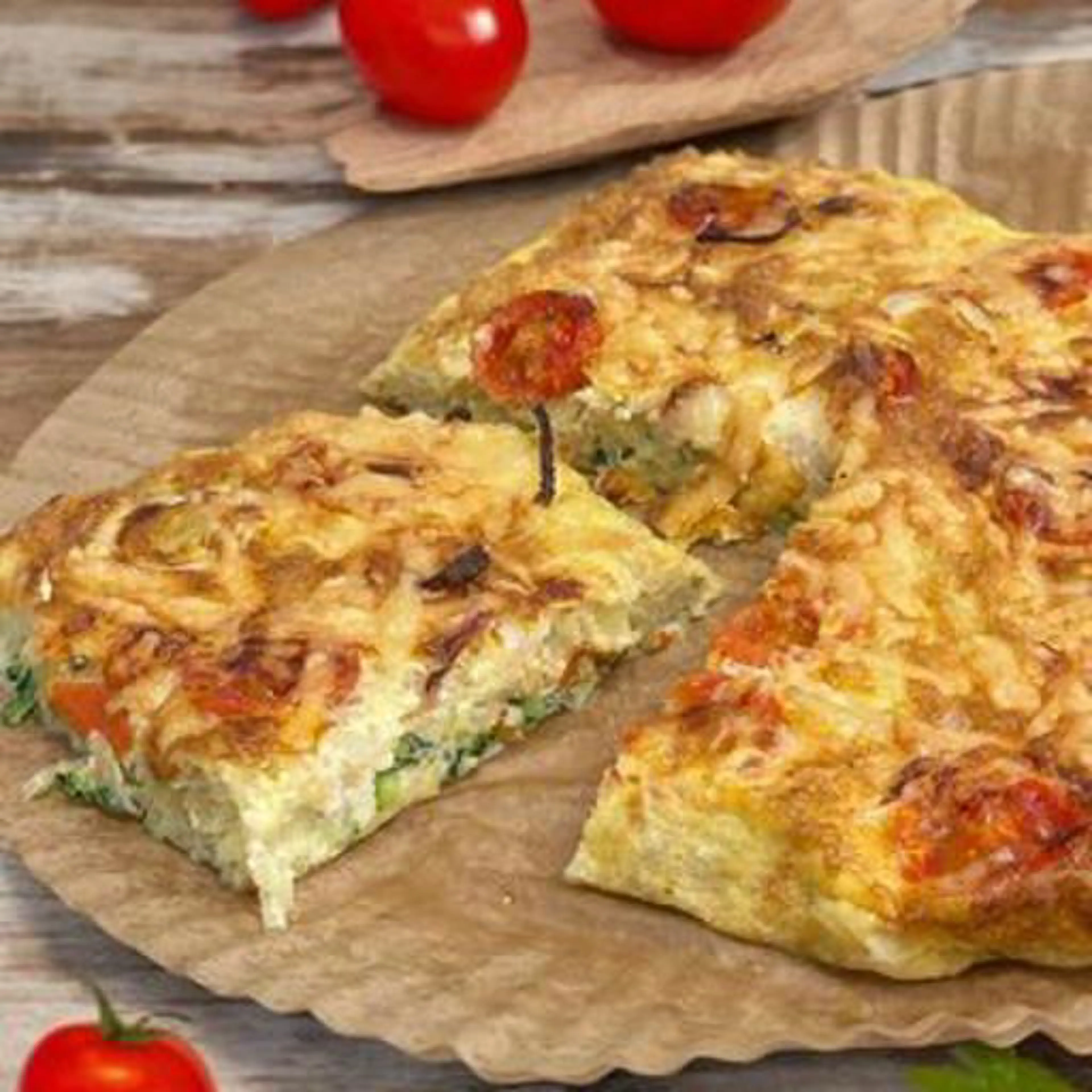 Frittata in air fryer