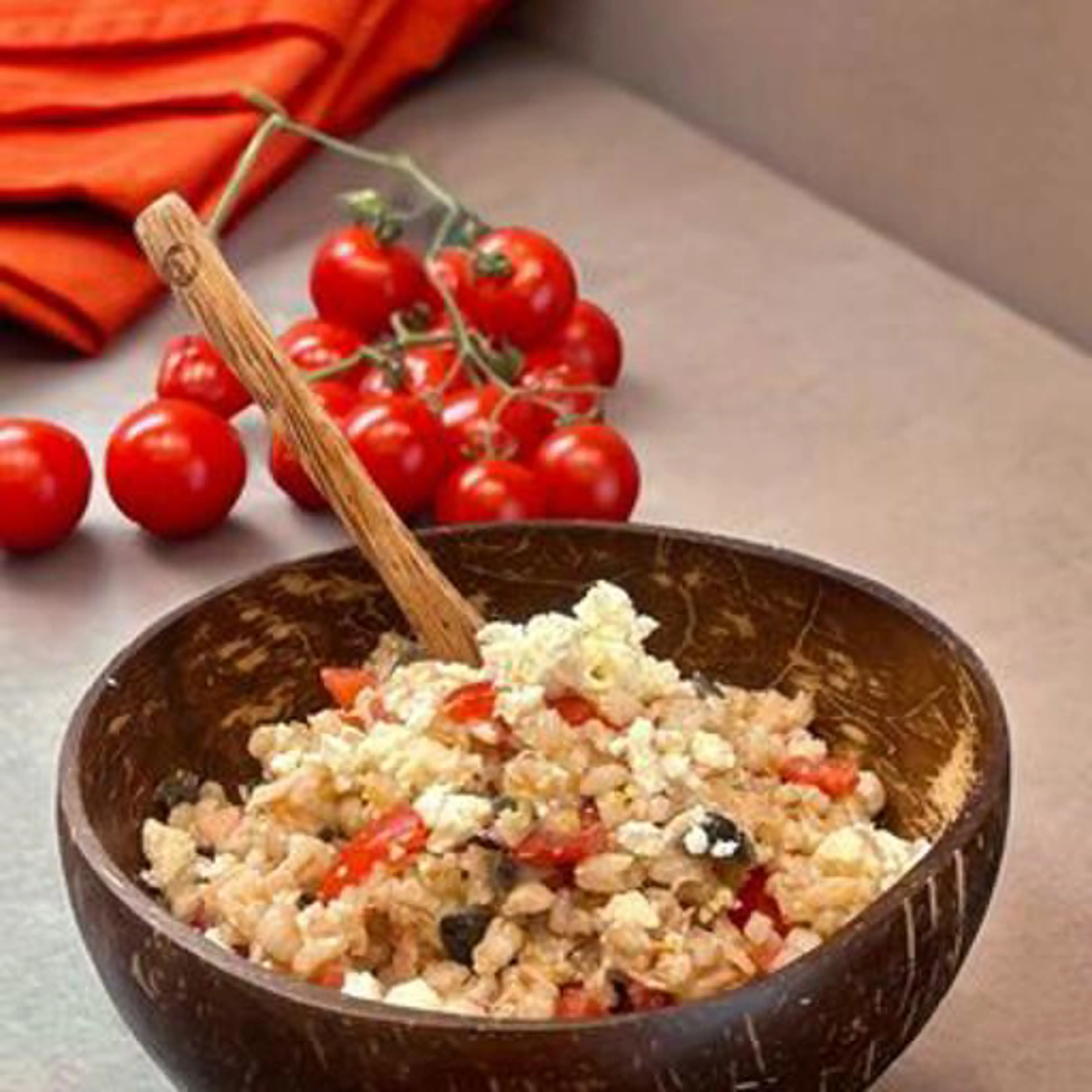 Greek barley salad