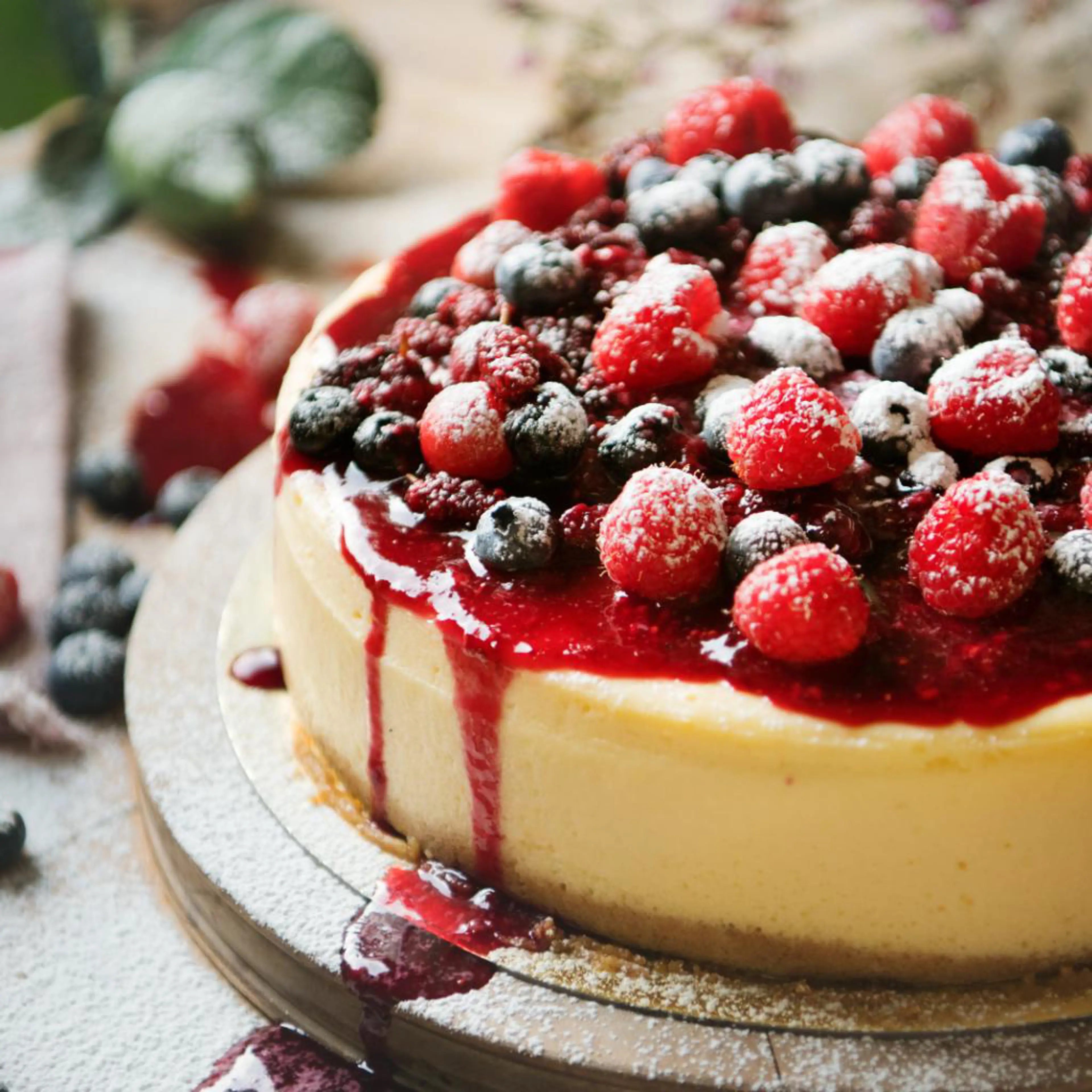 Cheesecake sem lactose