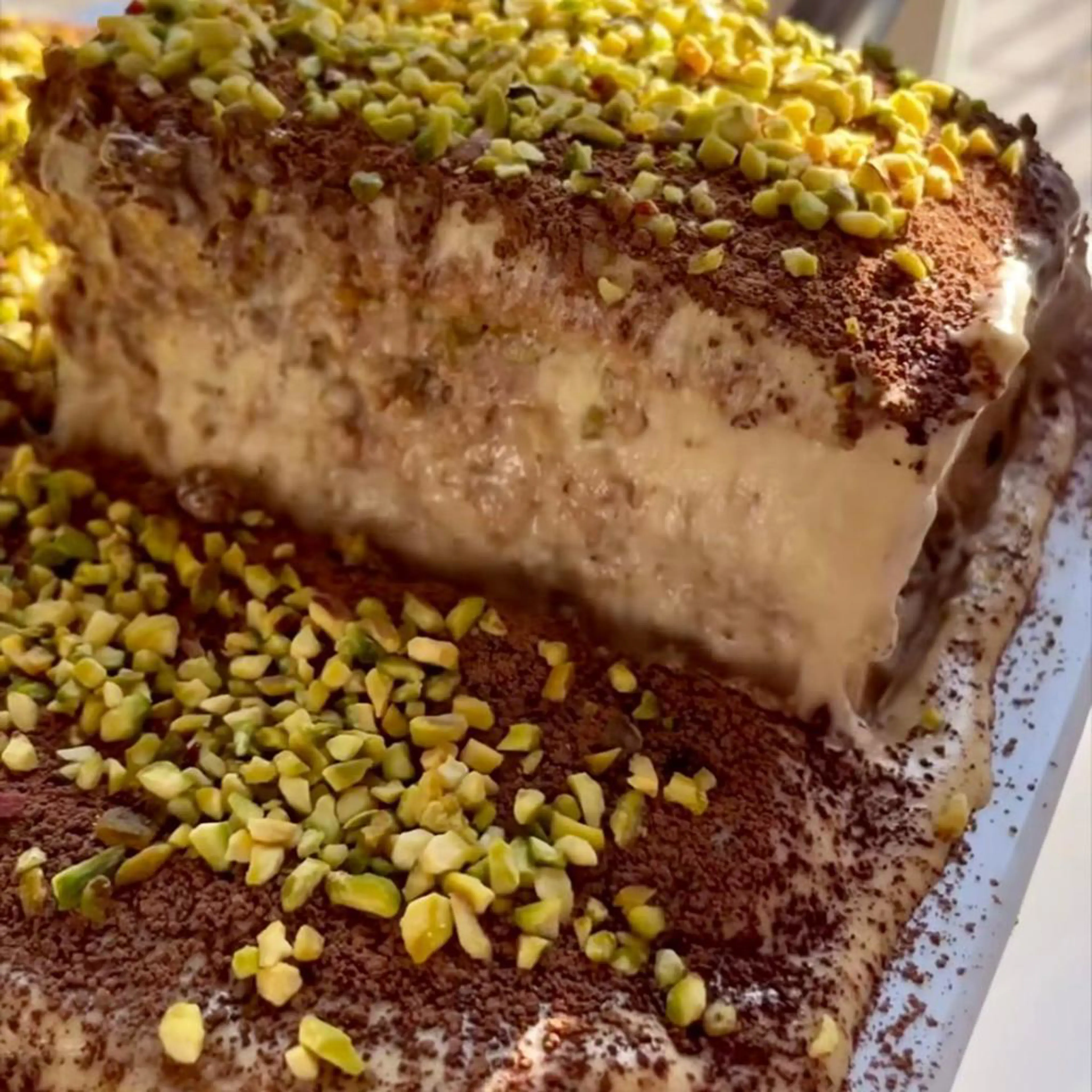 Tiramisu de pistácio