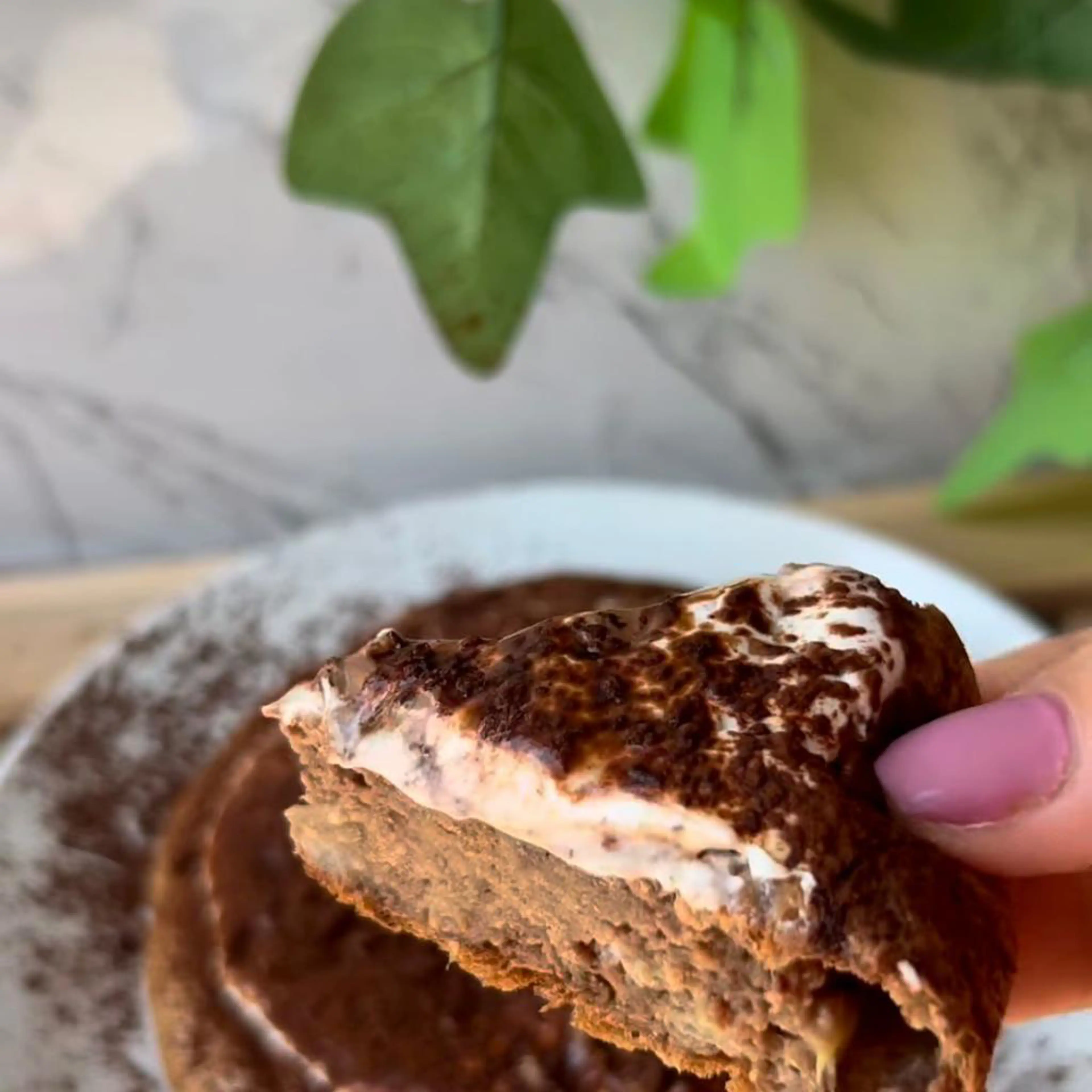 Słodka piadina tiramisu