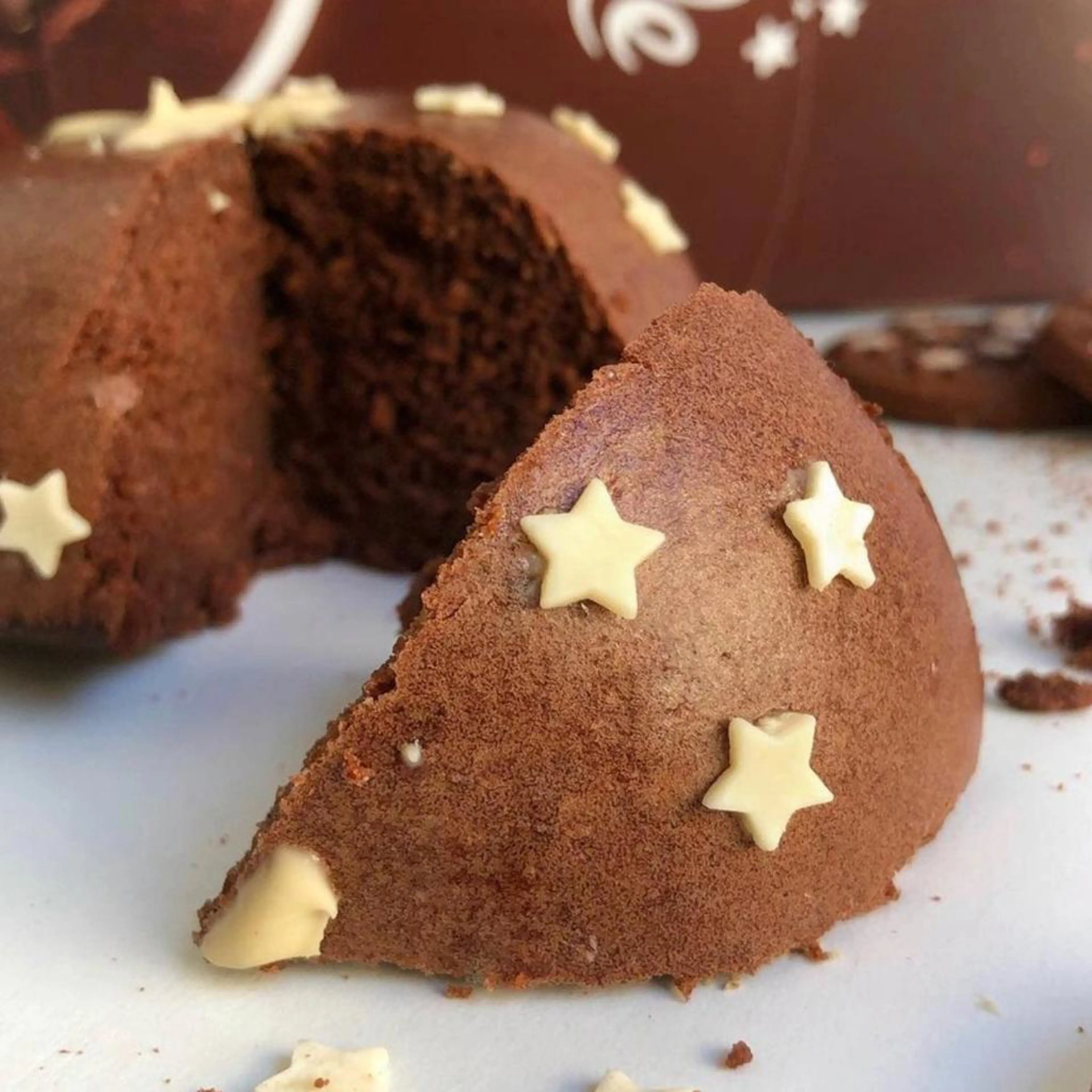 Mug cake pan de estrellas