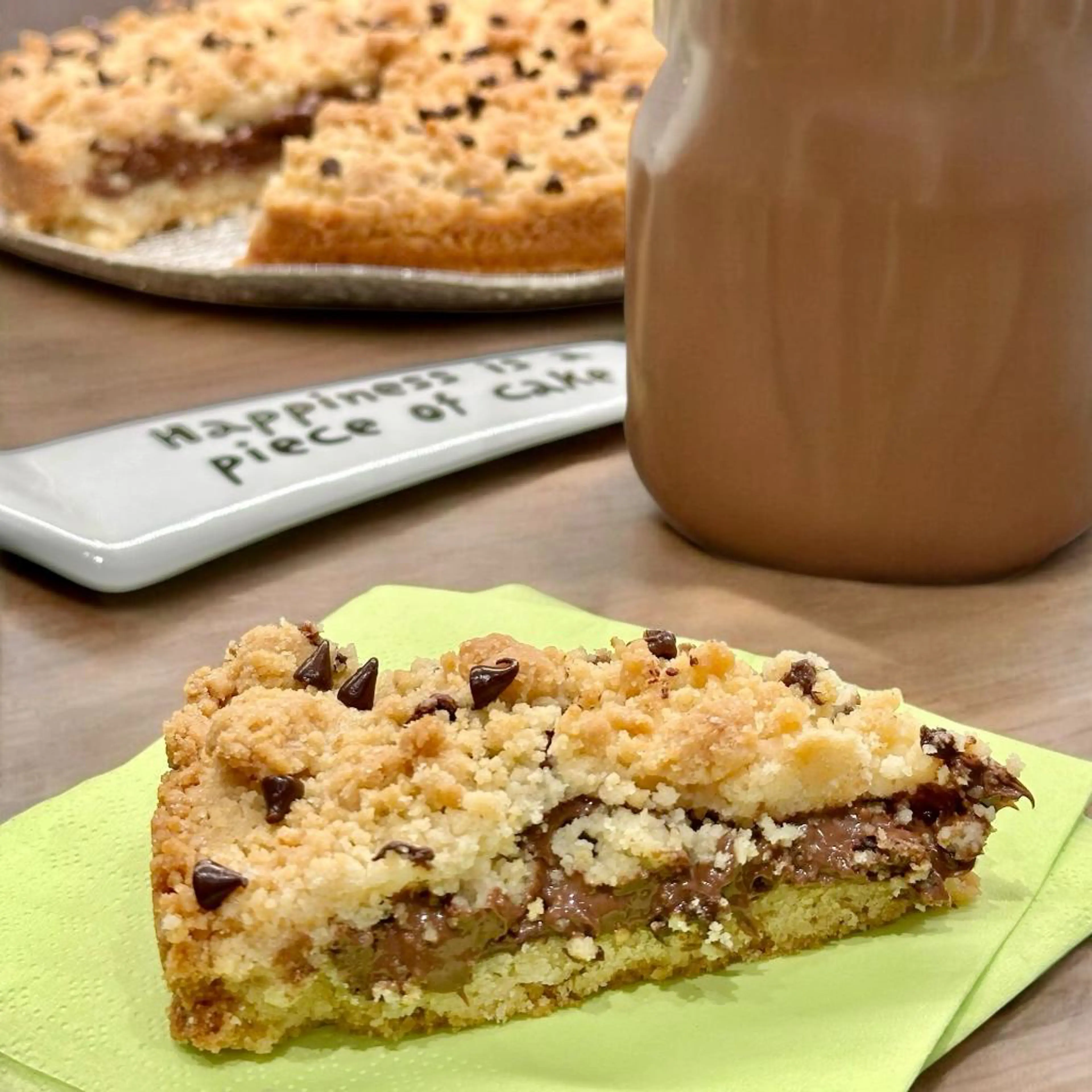 Vegan crumb cake