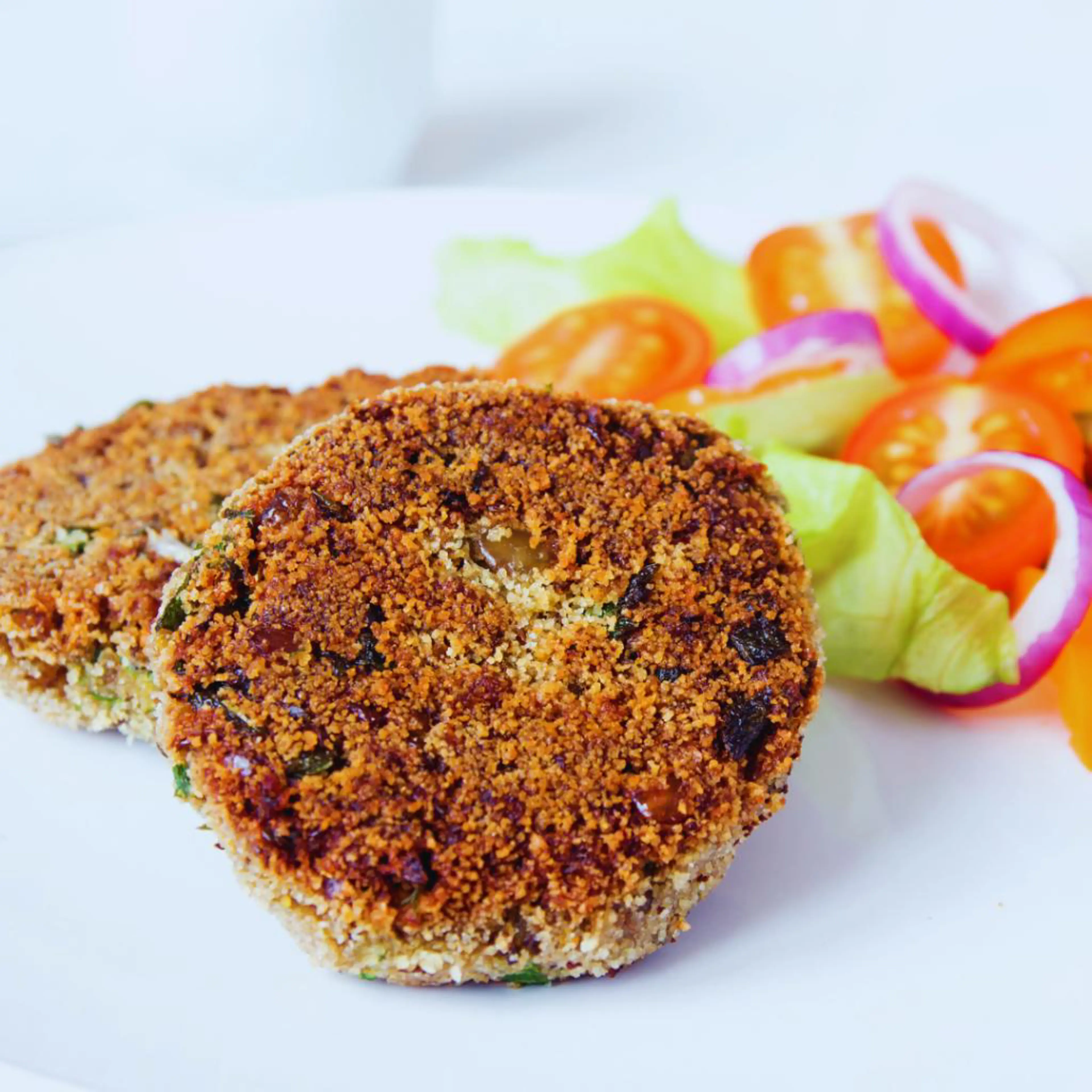 برغر عدس نباتي