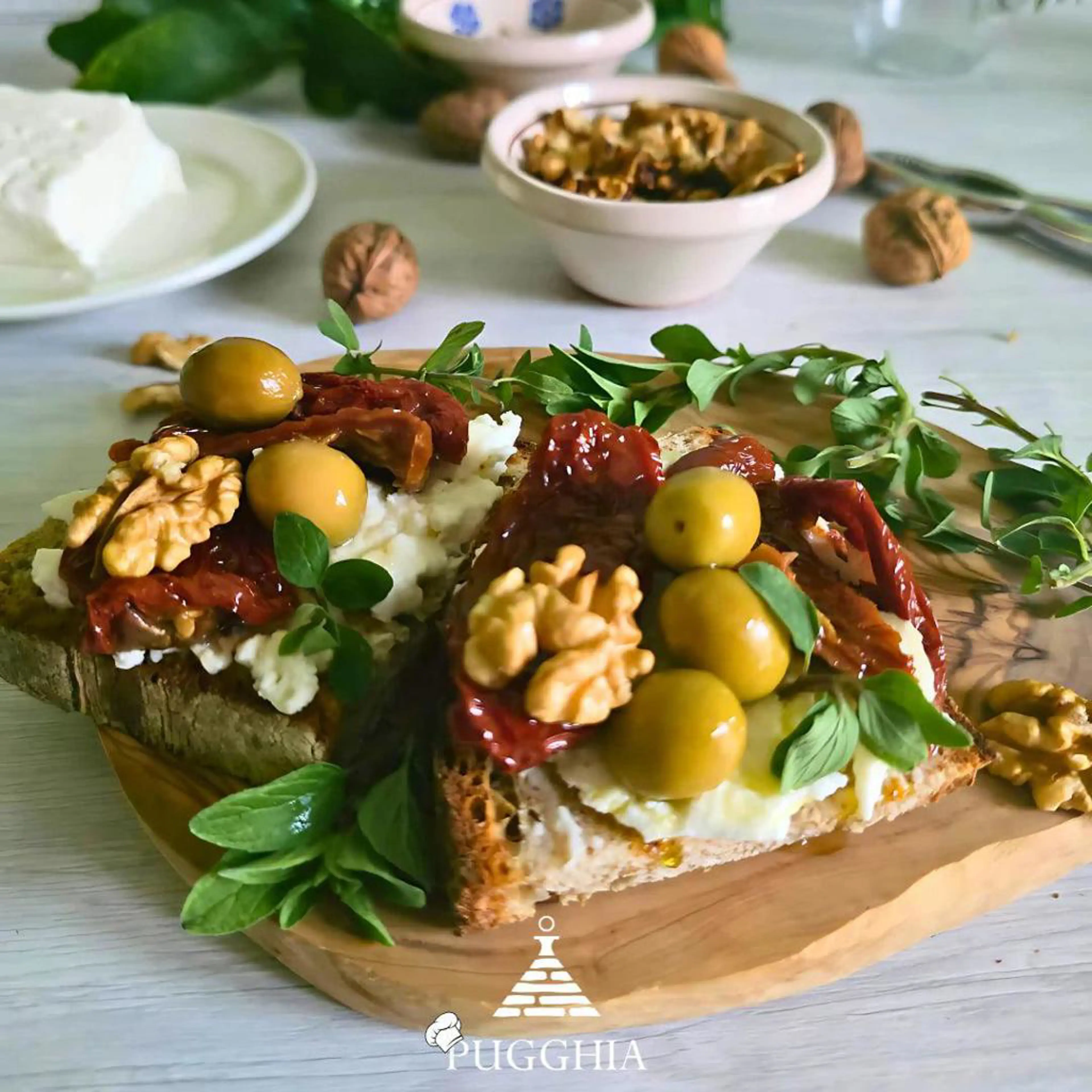 Gourmet crostoni: crispy, creamy and irresistible