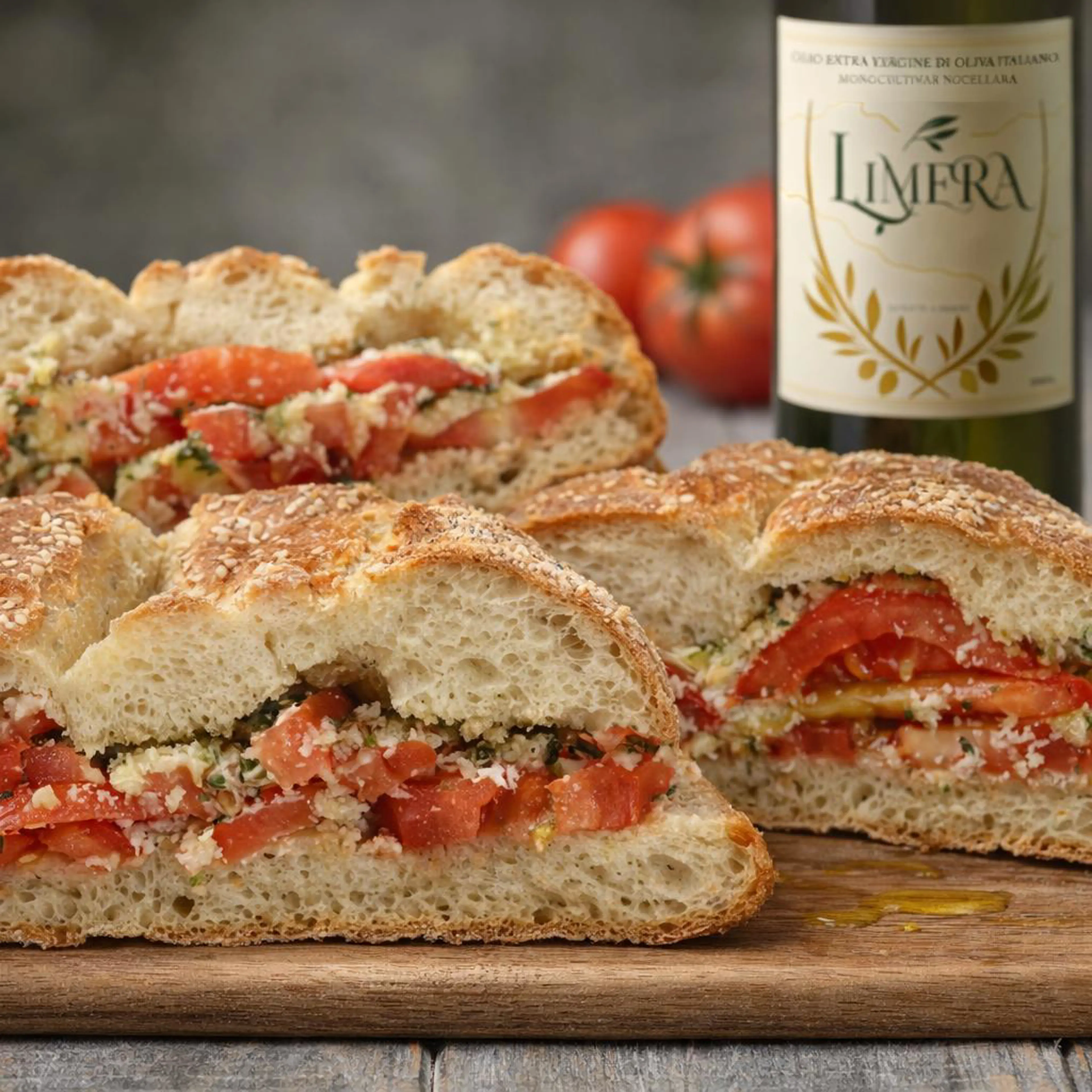 Pane cunzato mit Limera-Öl