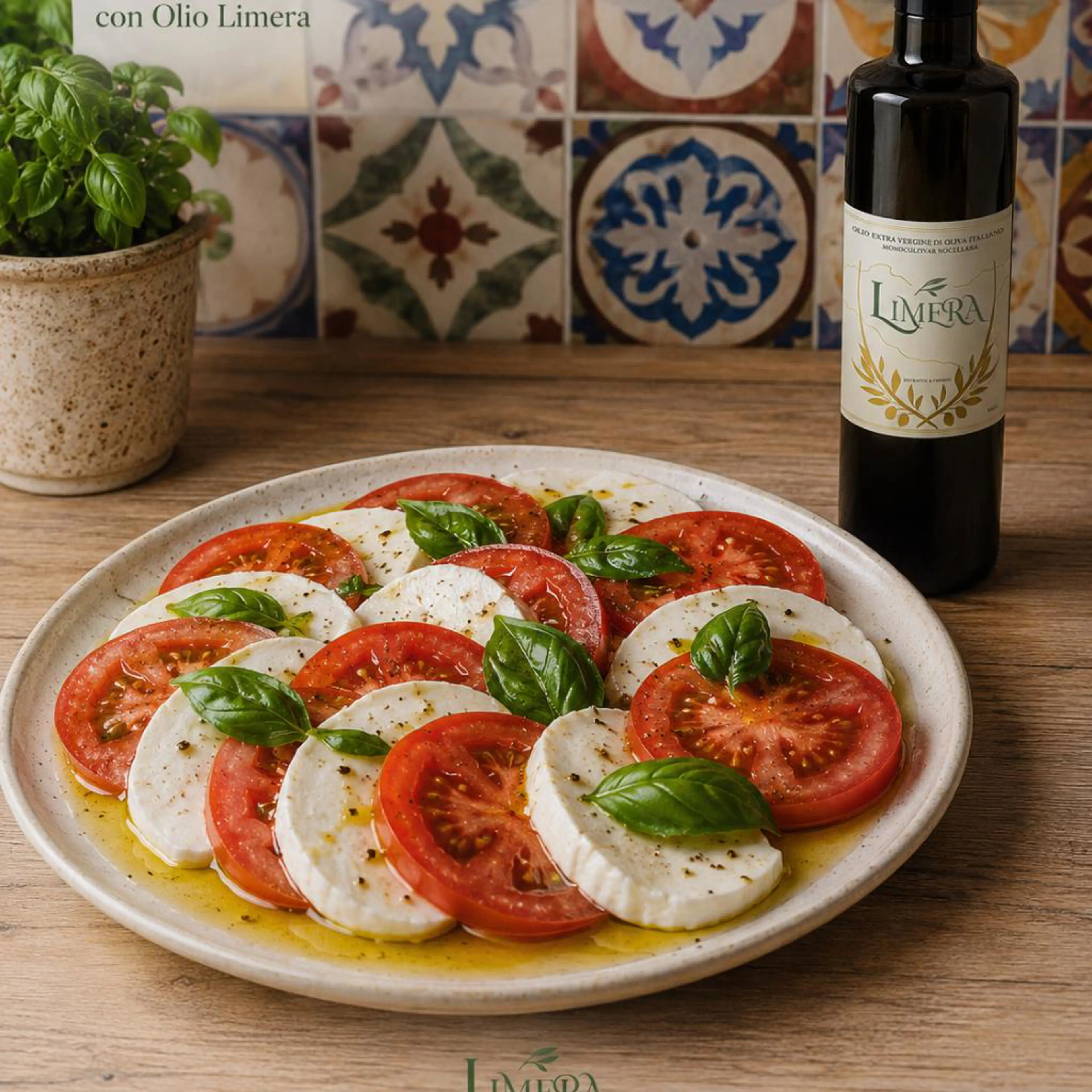 Caprese with Limera oil