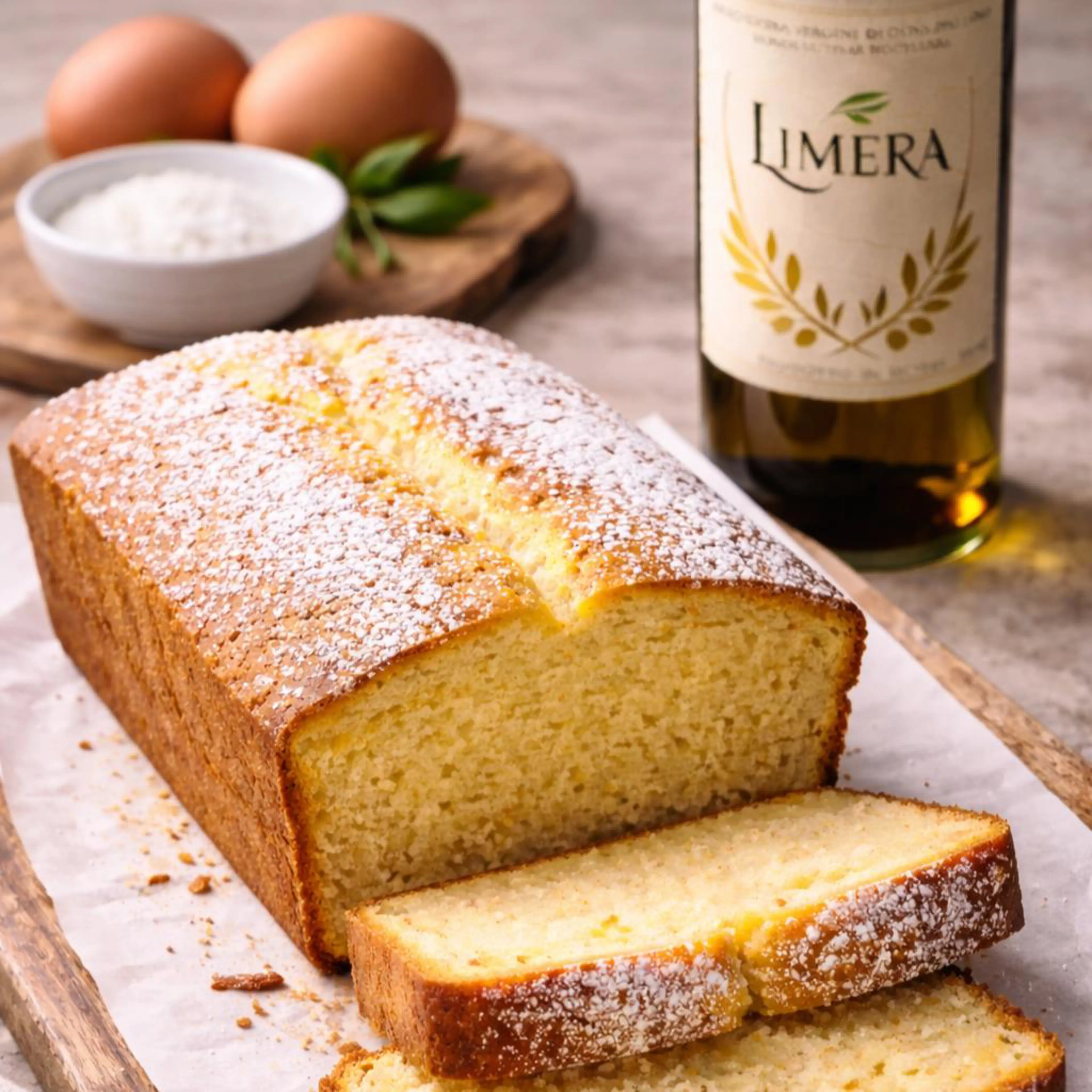 Oil plumcake with Limera oil