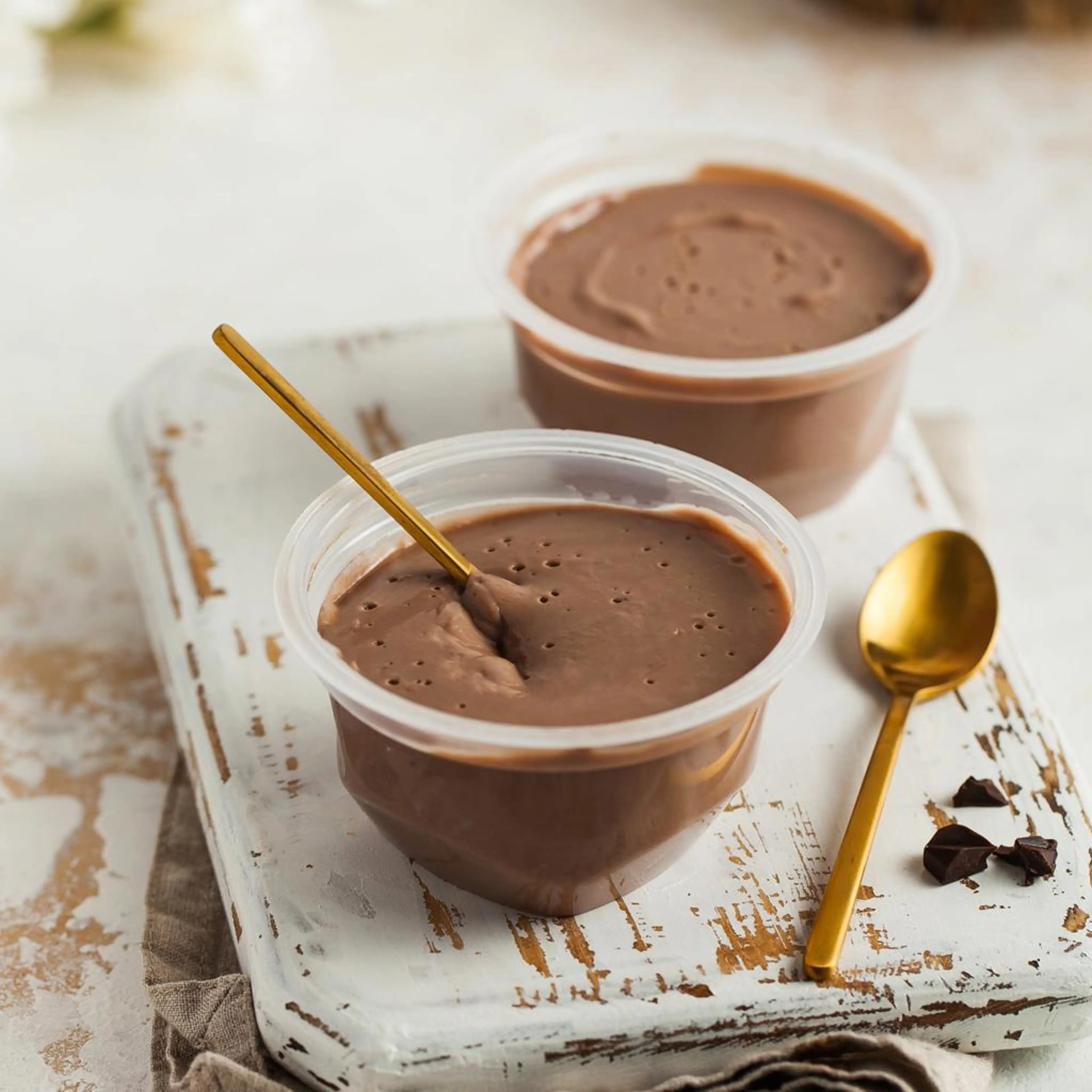 Flan au chocolat