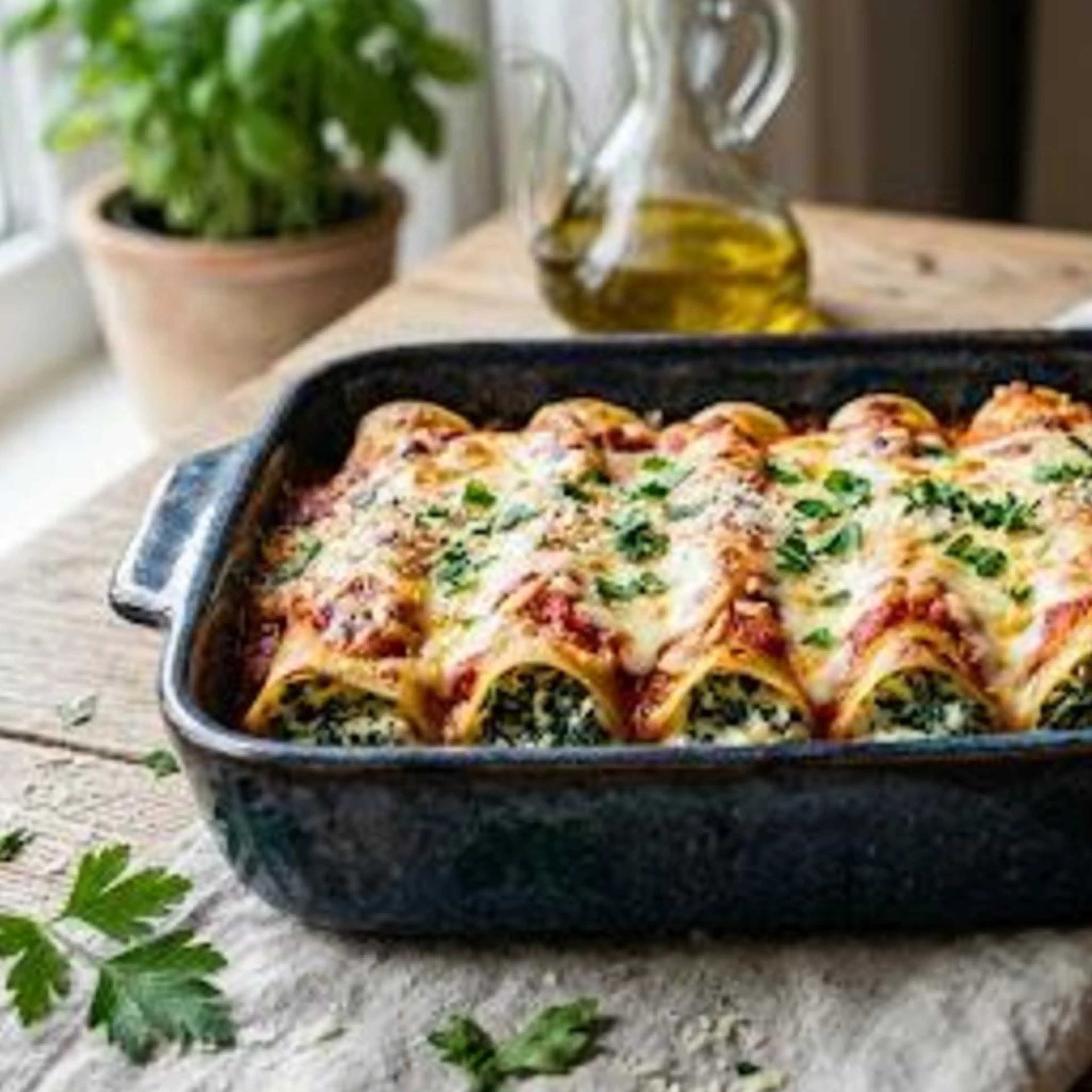 リコッタ入りカネロニ