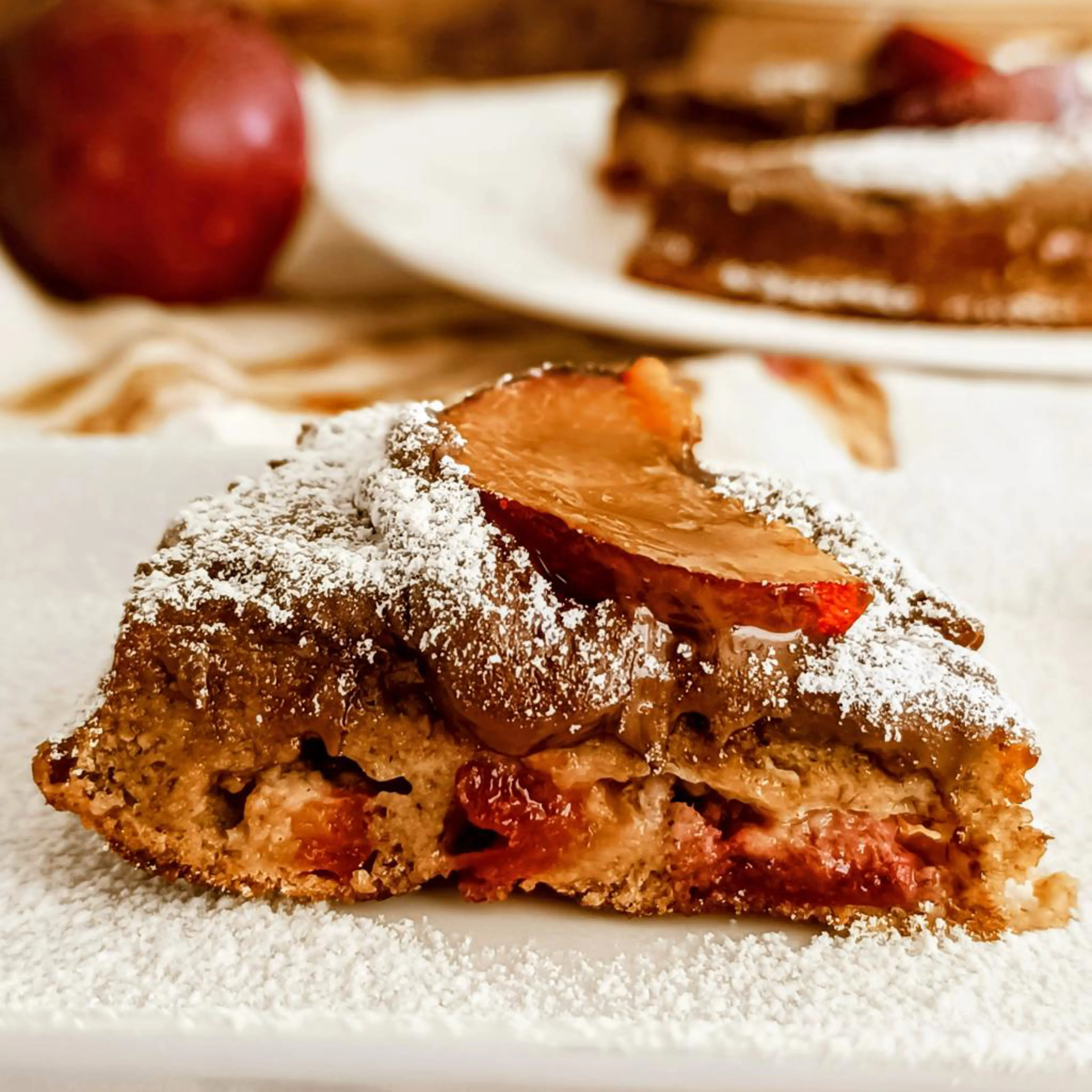 Light plum tartlet