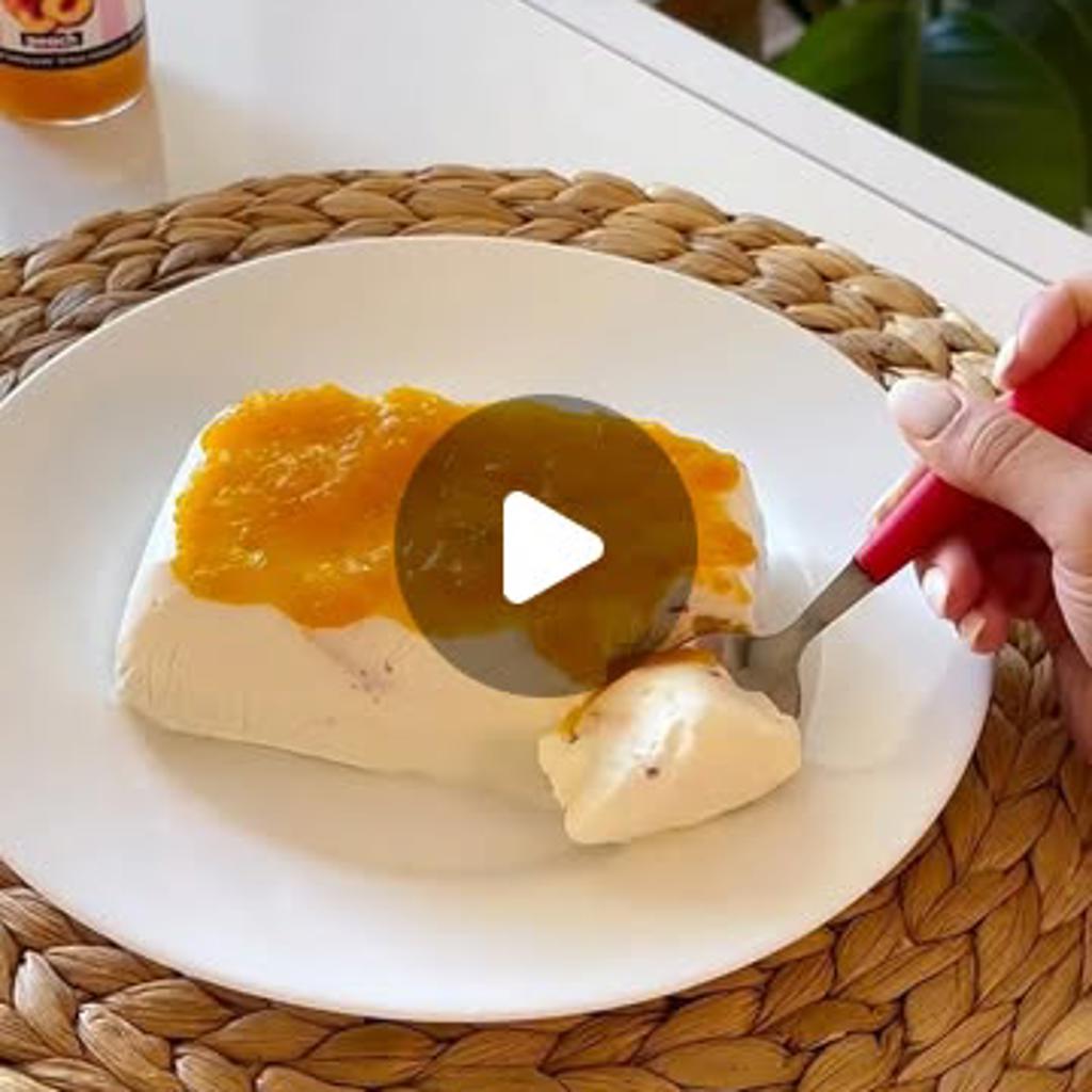 Semifreddo alla pesca
