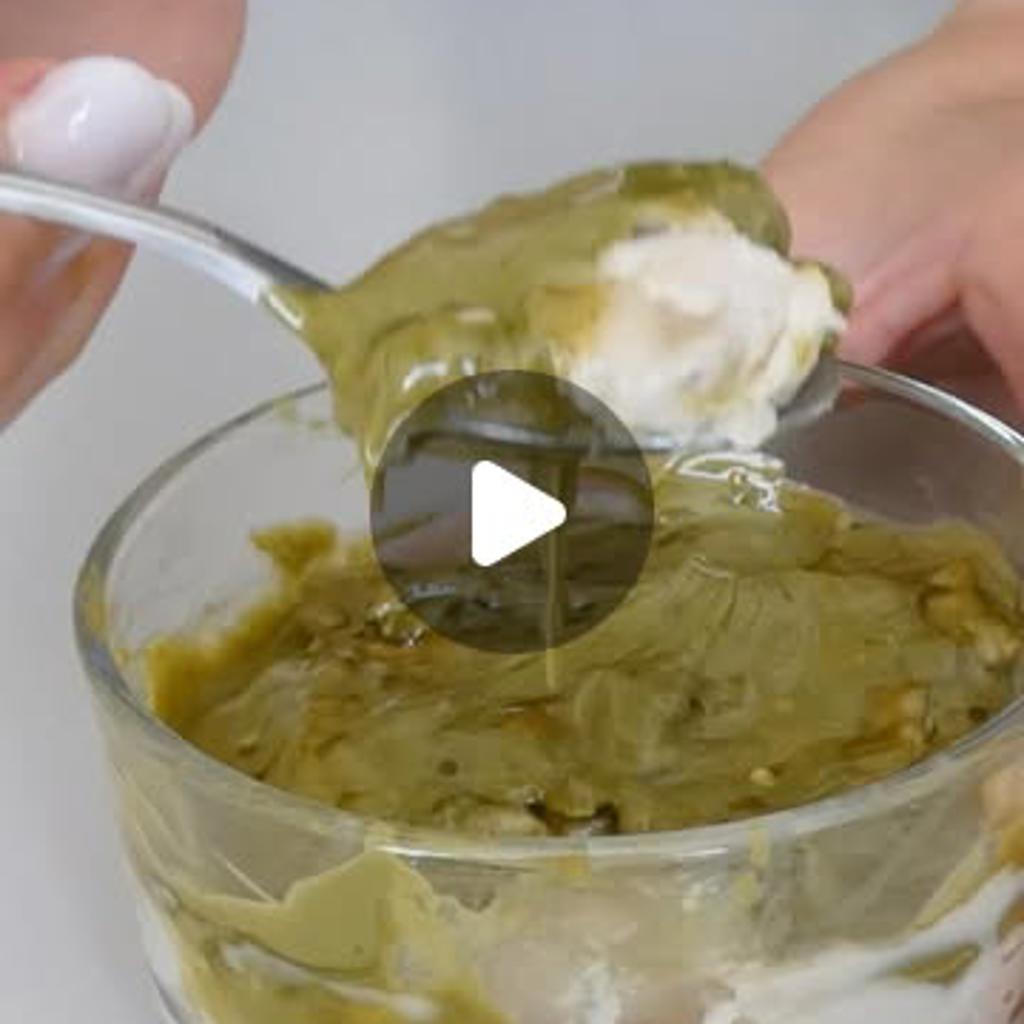 Porridge freddo al pistacchio