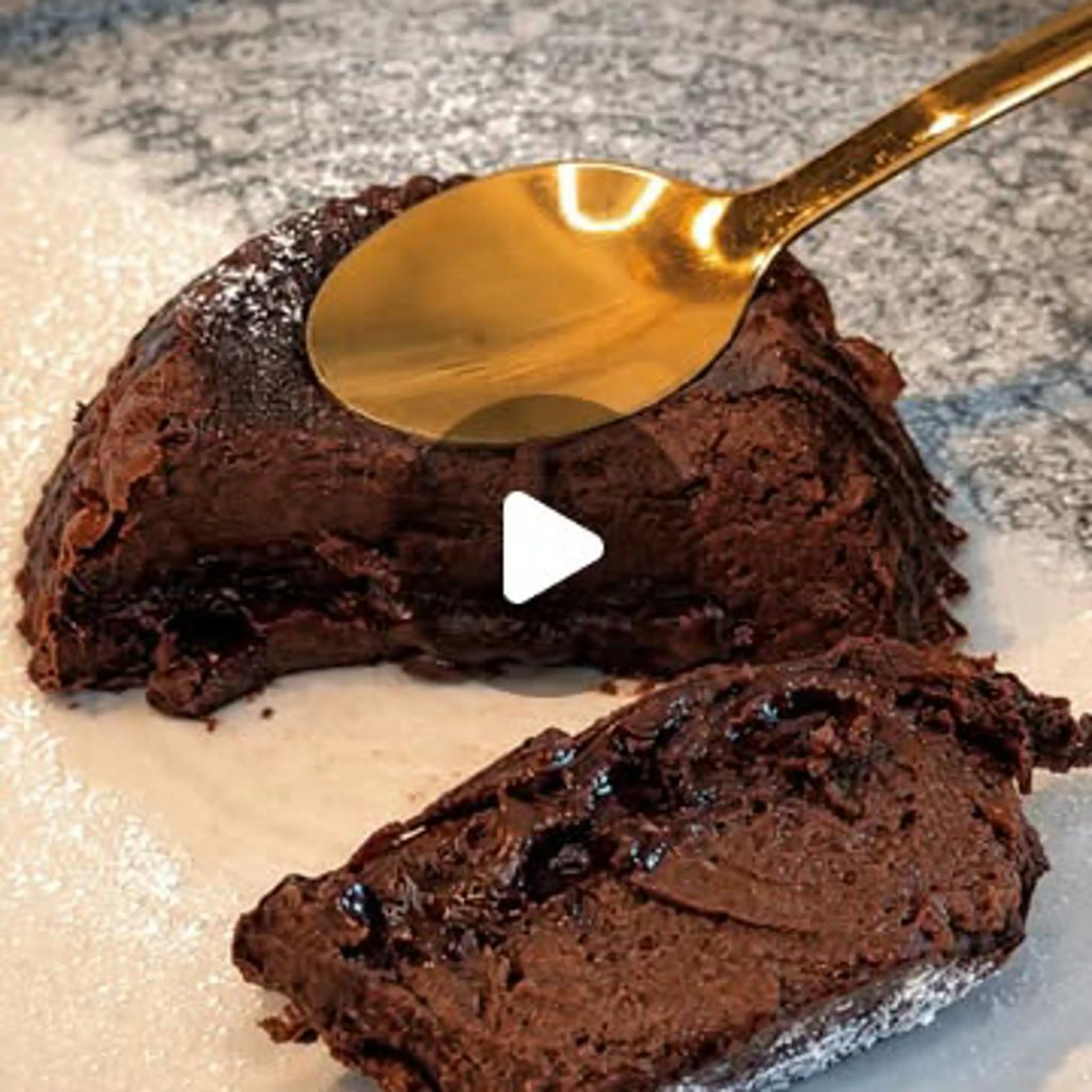 Protein chocolate lava cake