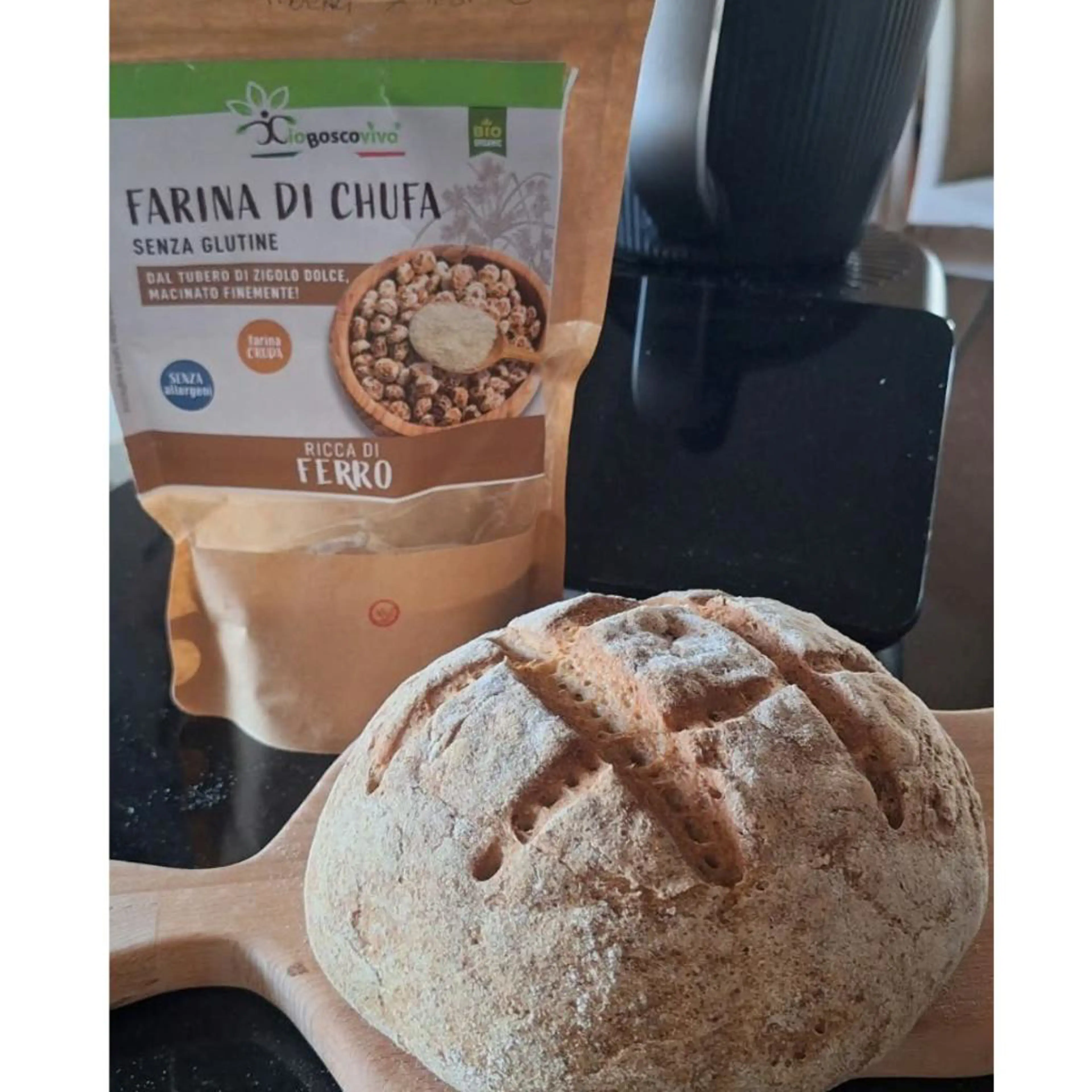 Gluten-free chufa bread